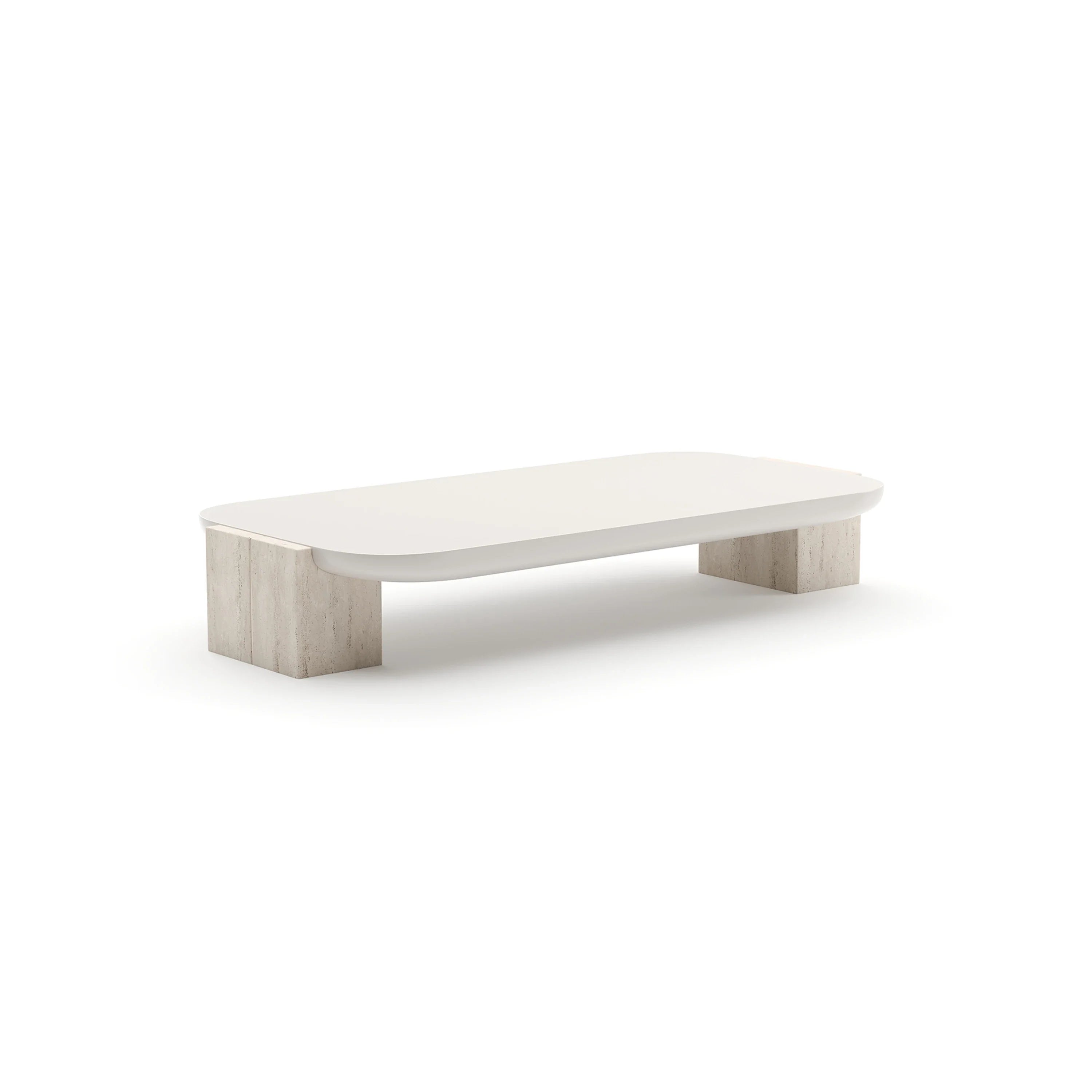 Overlap Rec Cocktail Table Light – Coffee Tables by Caracole | Sutter & Vale
