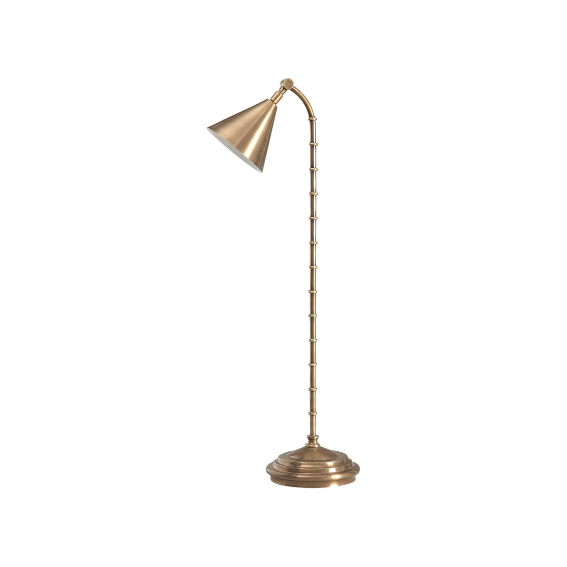 Coiffer Desk Lamp in 29.5 / Brass - Chelsea House
