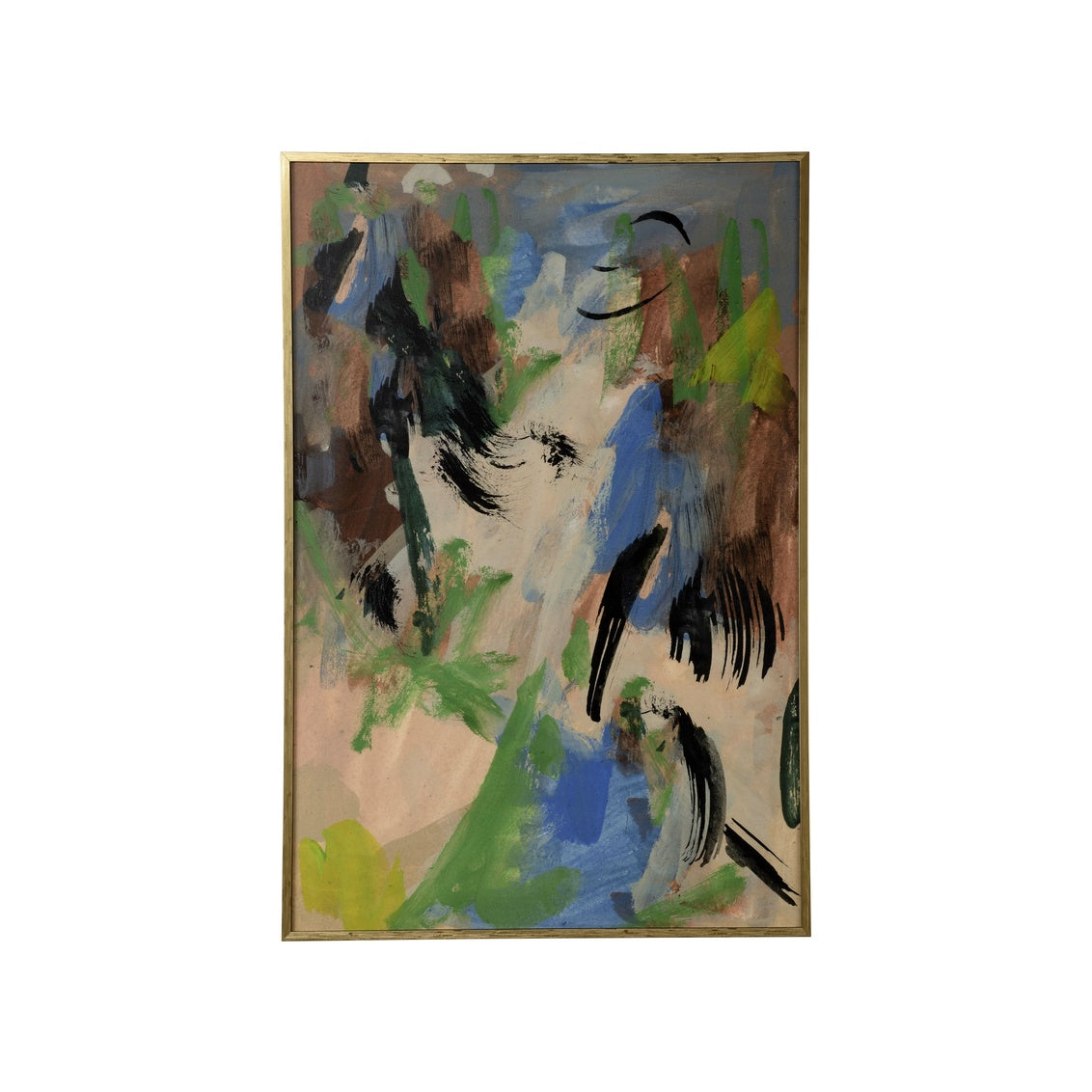 Linen and Blues I in 61h x 41w x 1.25d / Canvas - Chelsea House