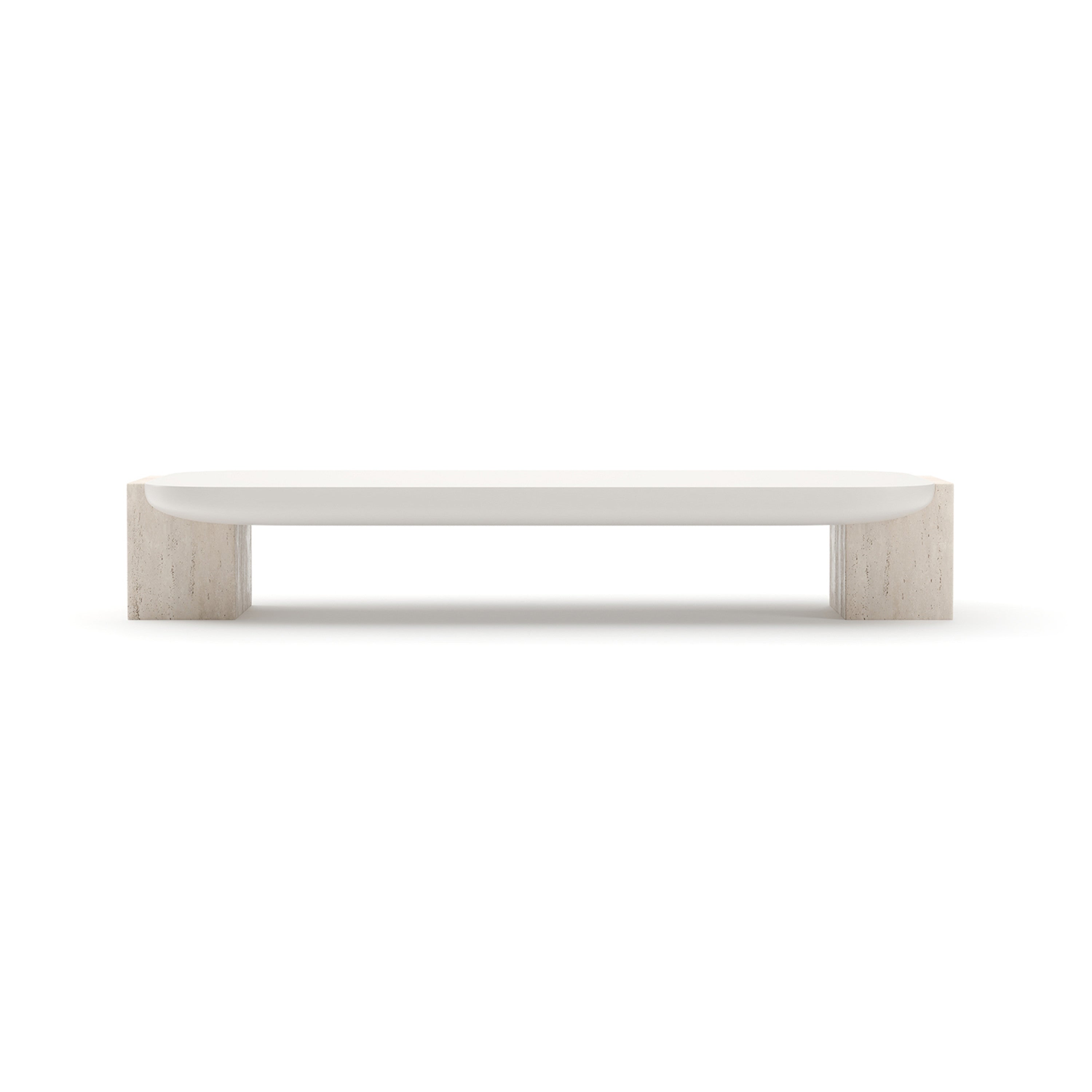 Overlap Rec Cocktail Table Light – Coffee Tables by Caracole | Sutter & Vale
