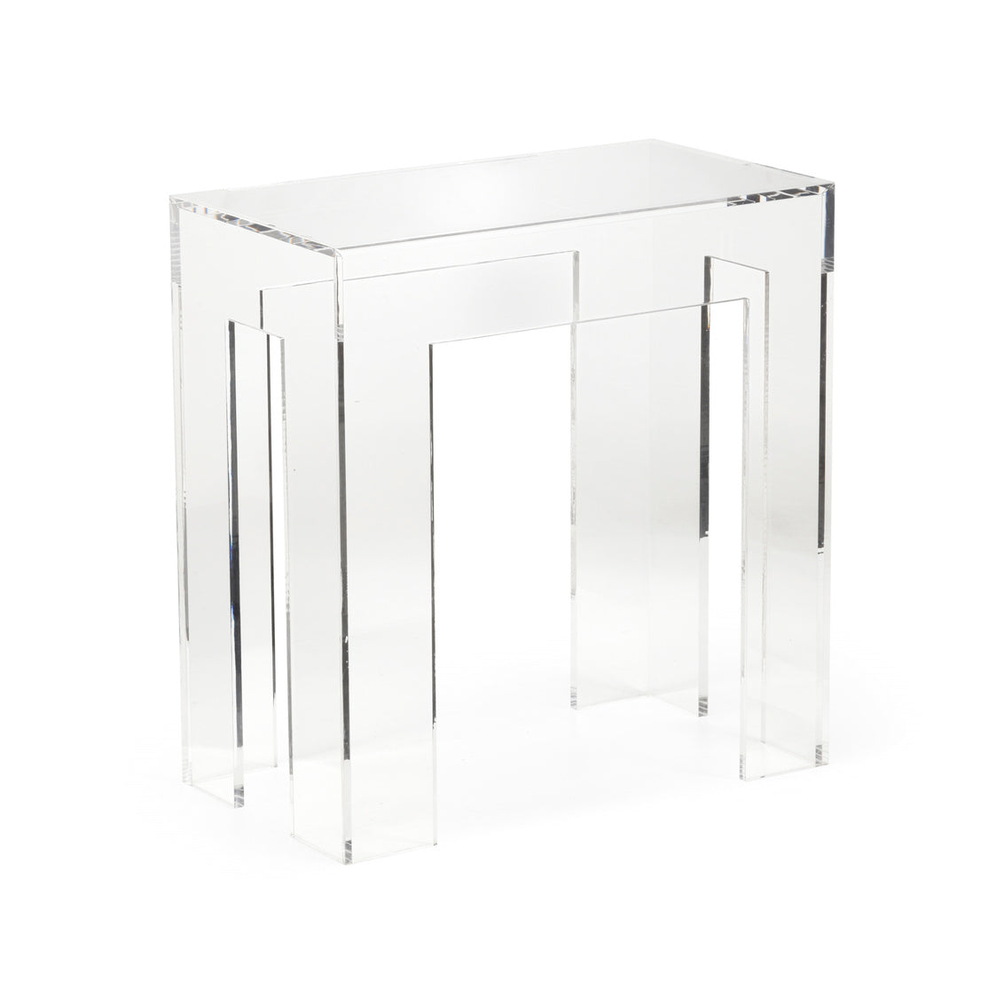 Acrylic End Table in 23 / Acrylic - Chelsea House