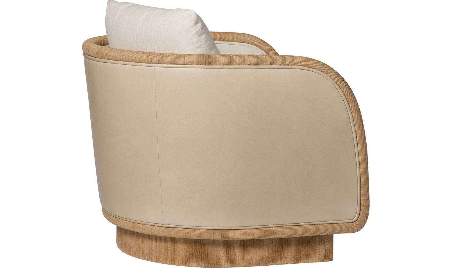 Coastal Swivel Lounge Chair – Accent Chairs by Baker Furniture | Sutter & Vale