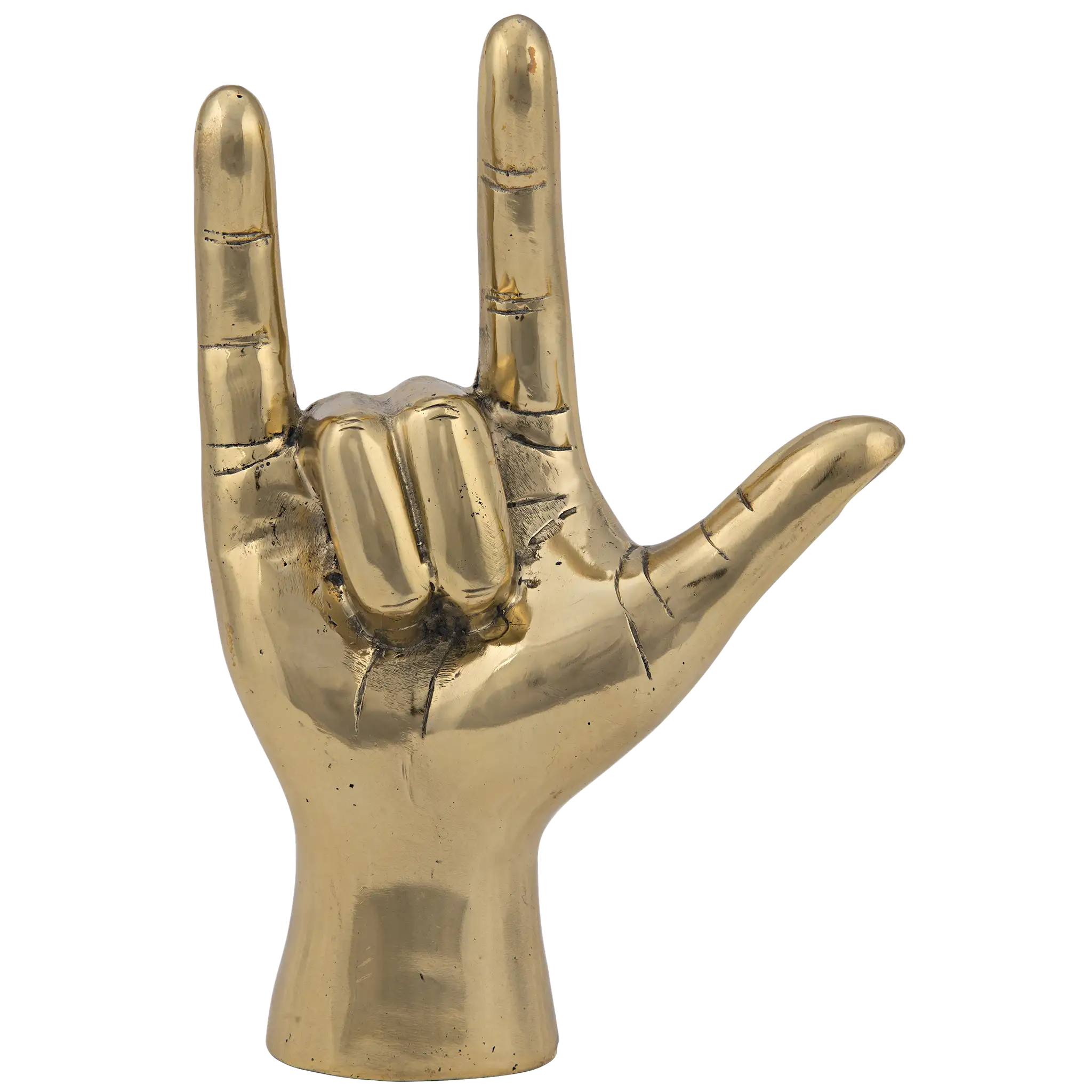 I Love You, Brass in Antique Brass — Noir Furniture