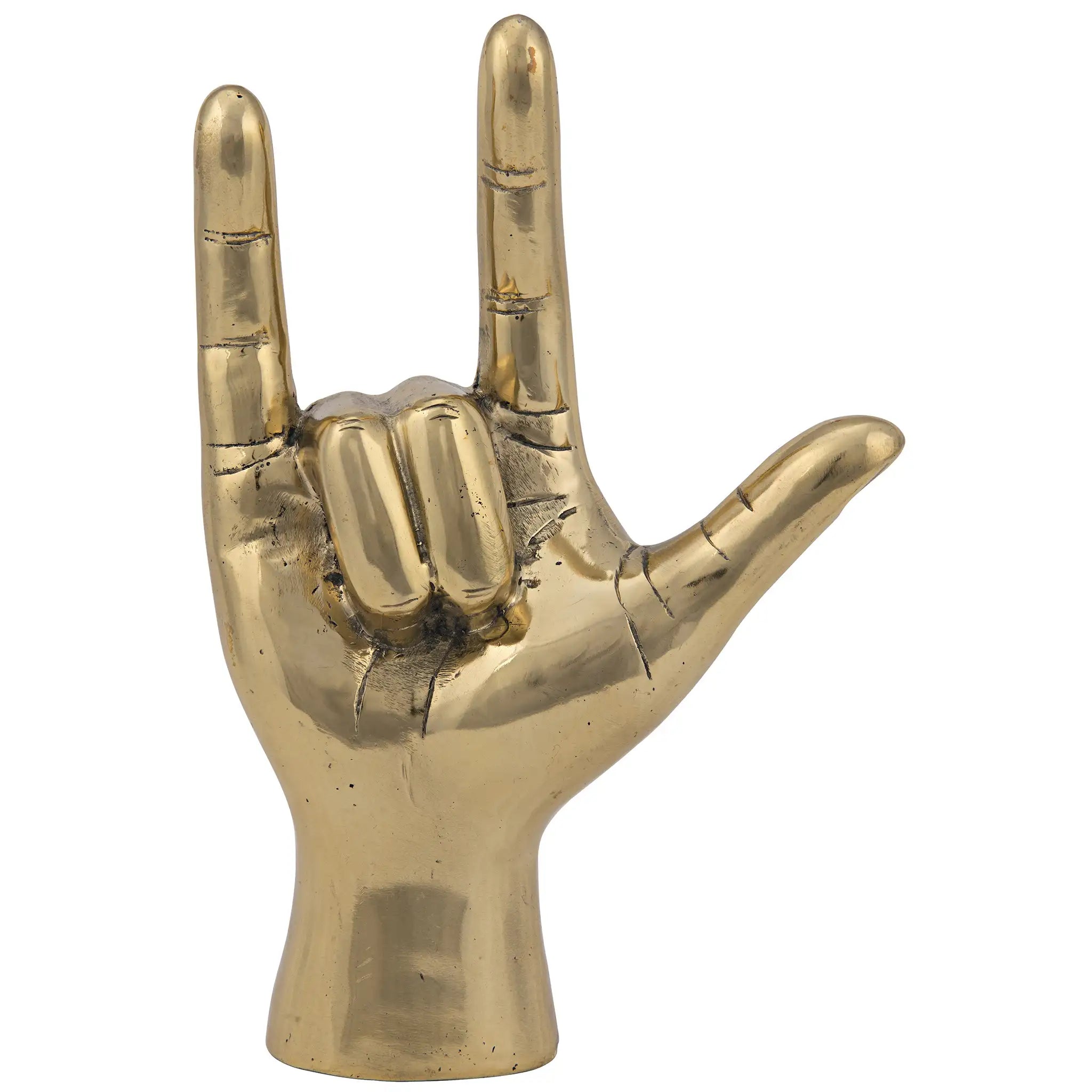 I Love You, Brass in Antique Brass — Noir Furniture