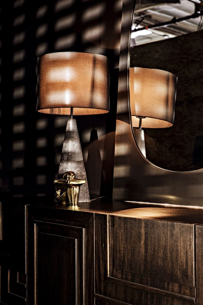 Maude, Large, Brass in Antique Brass — Noir Furniture