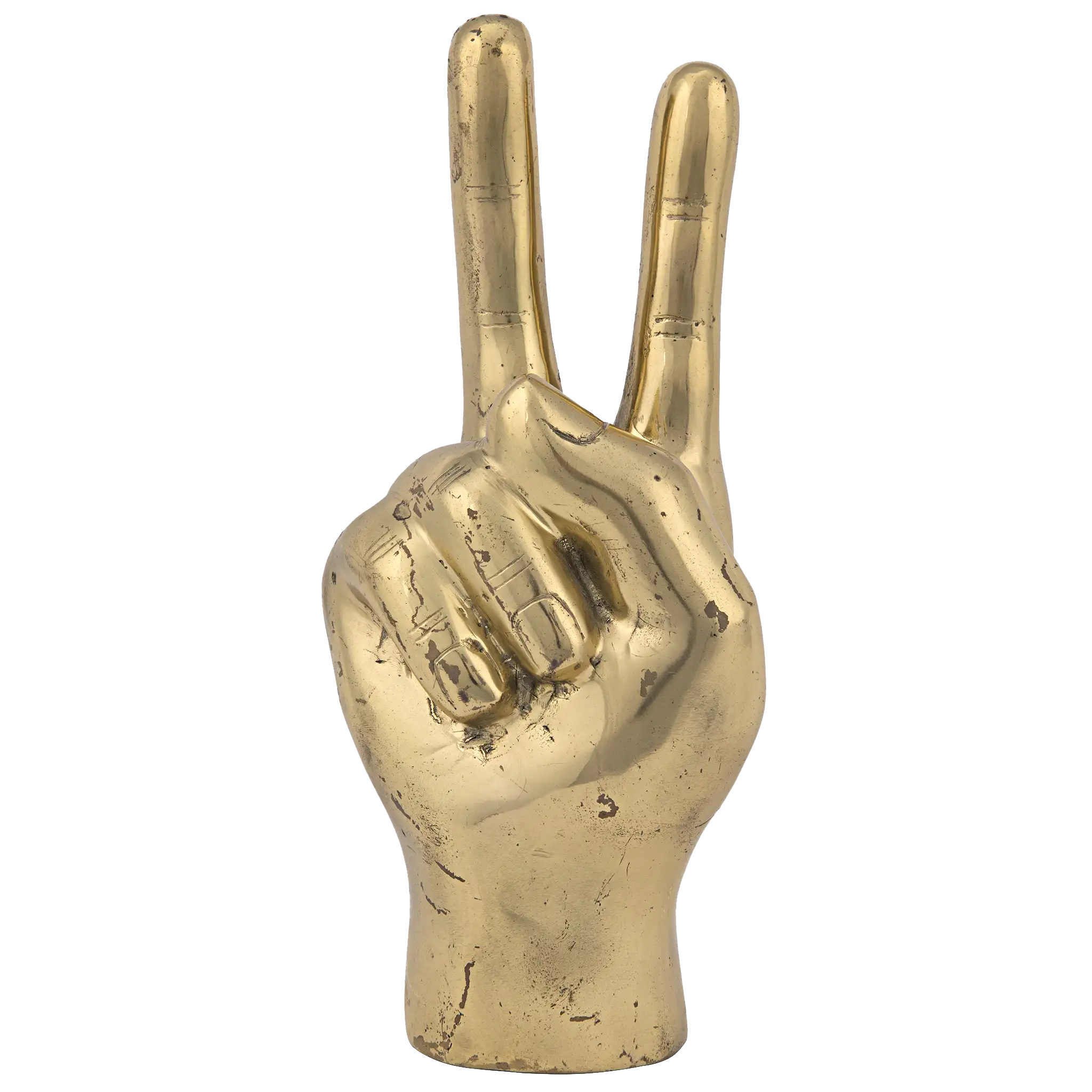 Peace Sign, Brass in Antique Brass — Noir Furniture