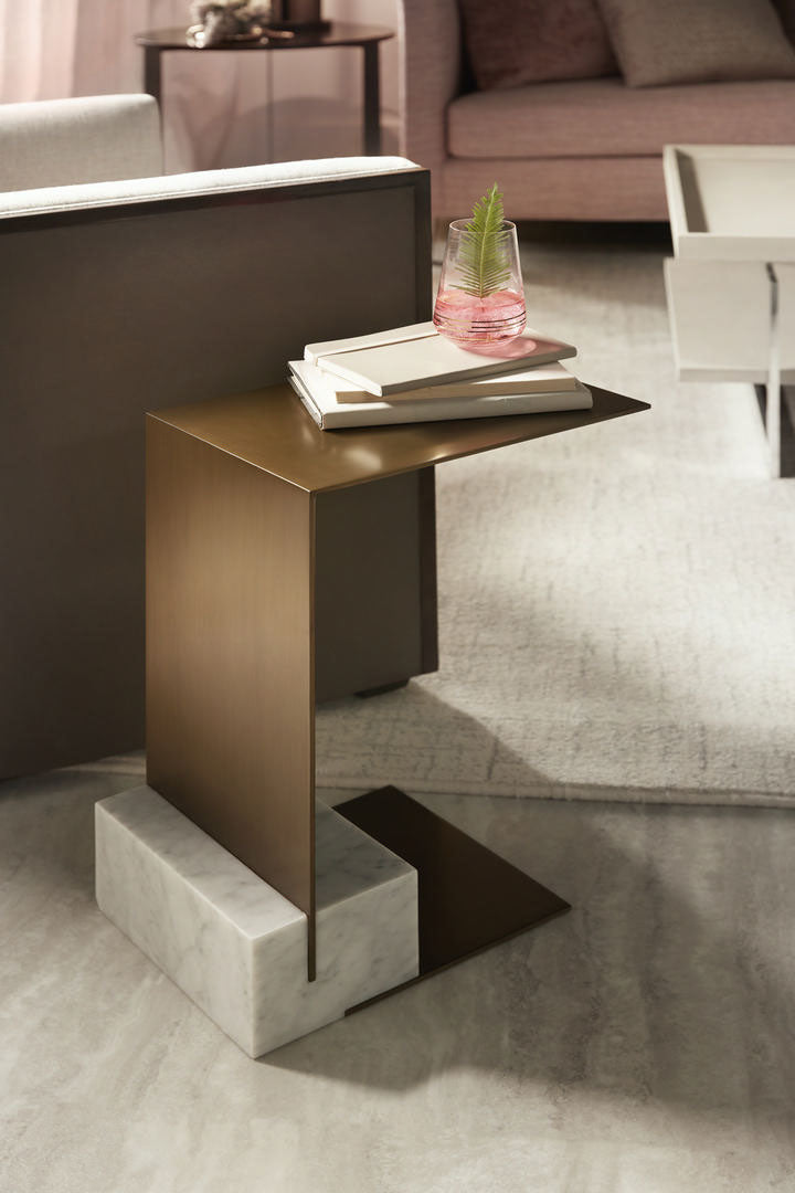 Chaney Cantilever Table – Accent Tables by Theodore Alexander | Sutter & Vale