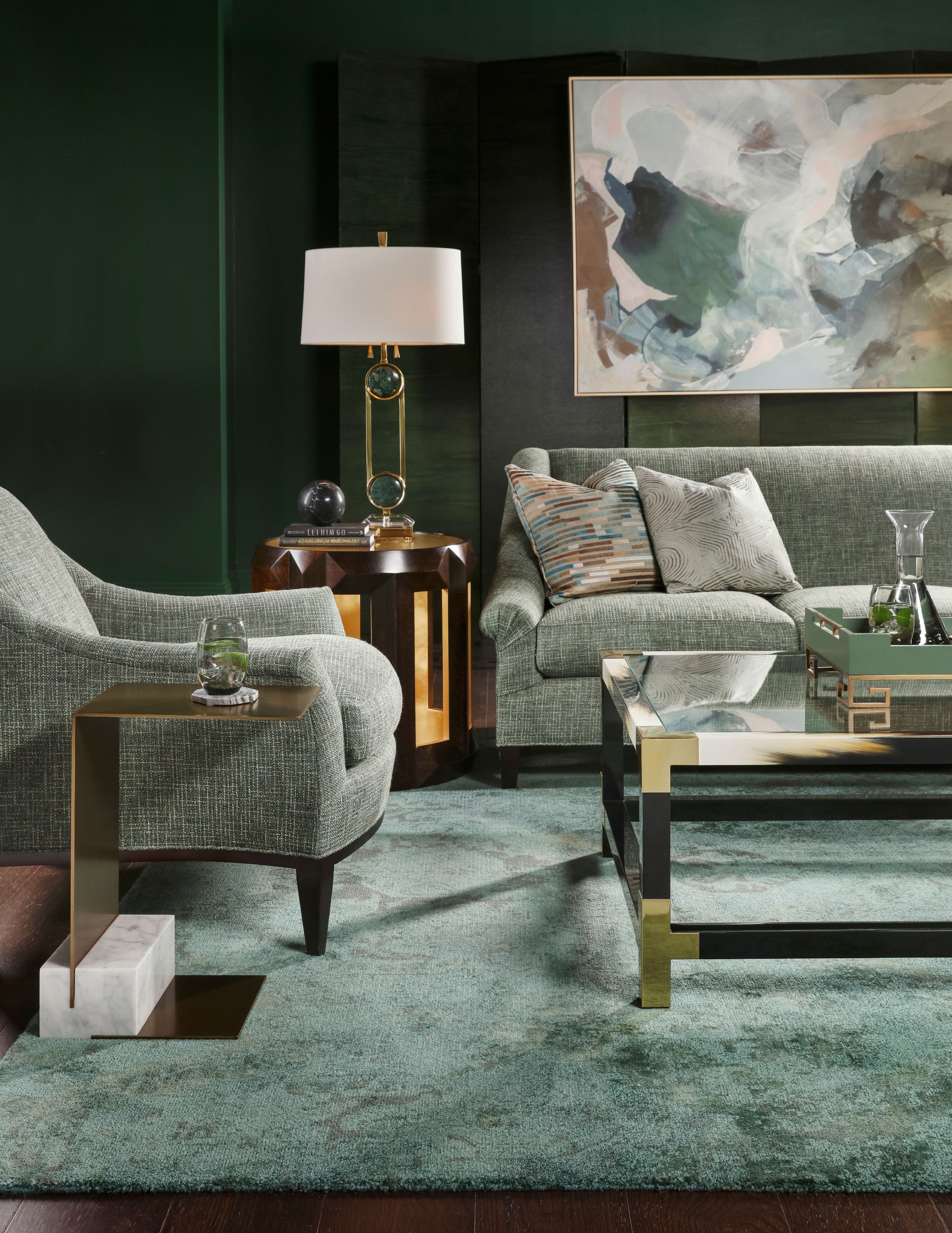 Chaney Cantilever Table – Accent Tables by Theodore Alexander | Sutter & Vale
