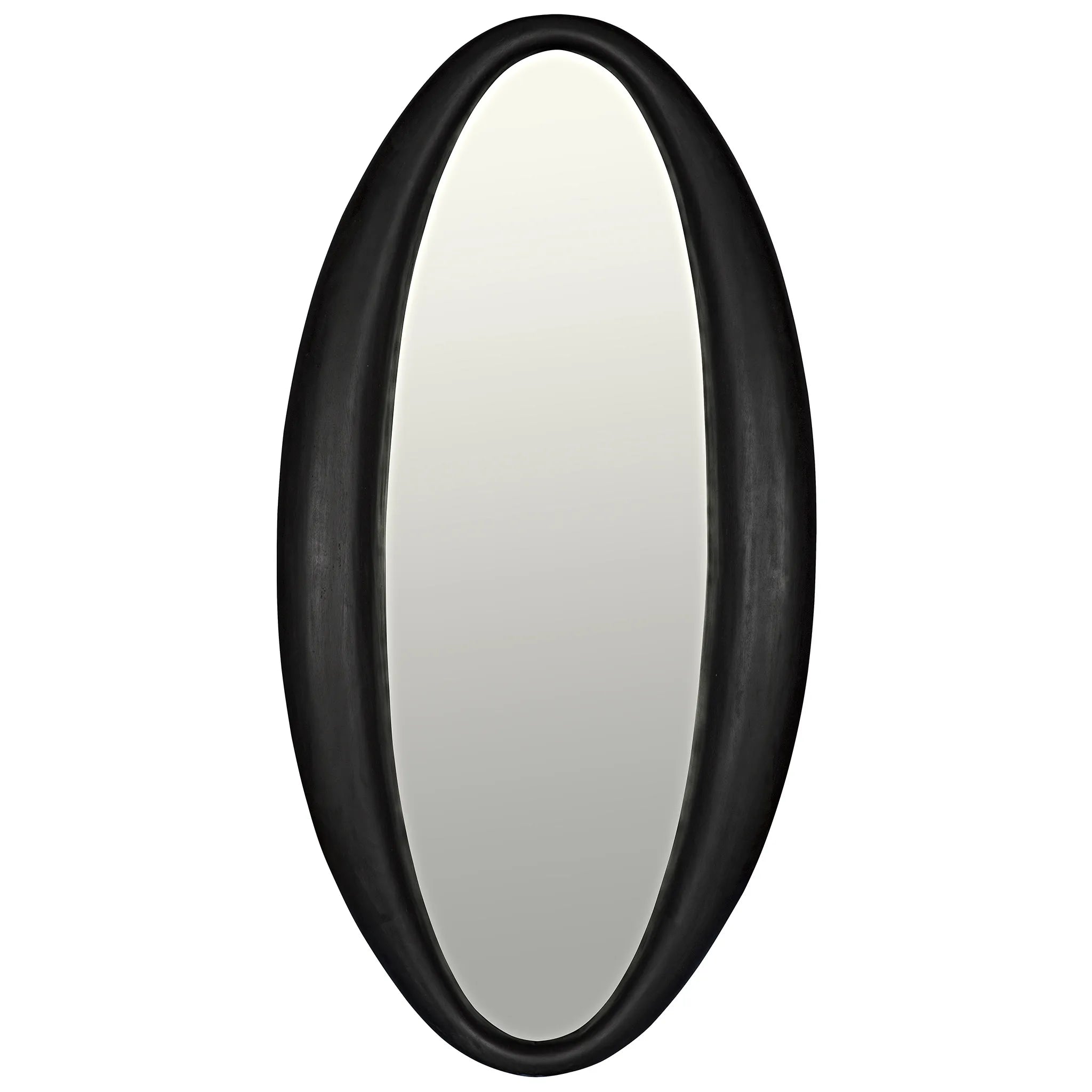 Woolsey Mirror, Charcoal Black in Charcoal Black — Noir Furniture