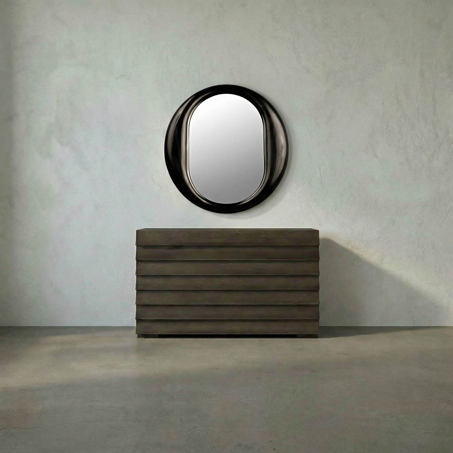 Oh Mirror, Charcoal Black by Noir