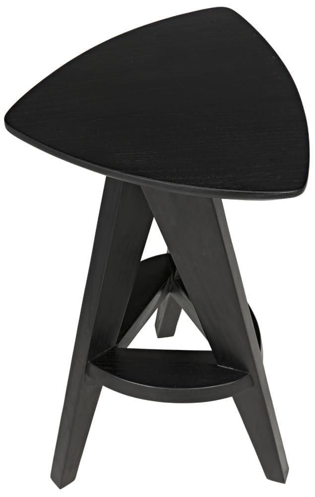 Twist Counter Stool, Charcoal Black in Charcoal Black — Noir Furniture