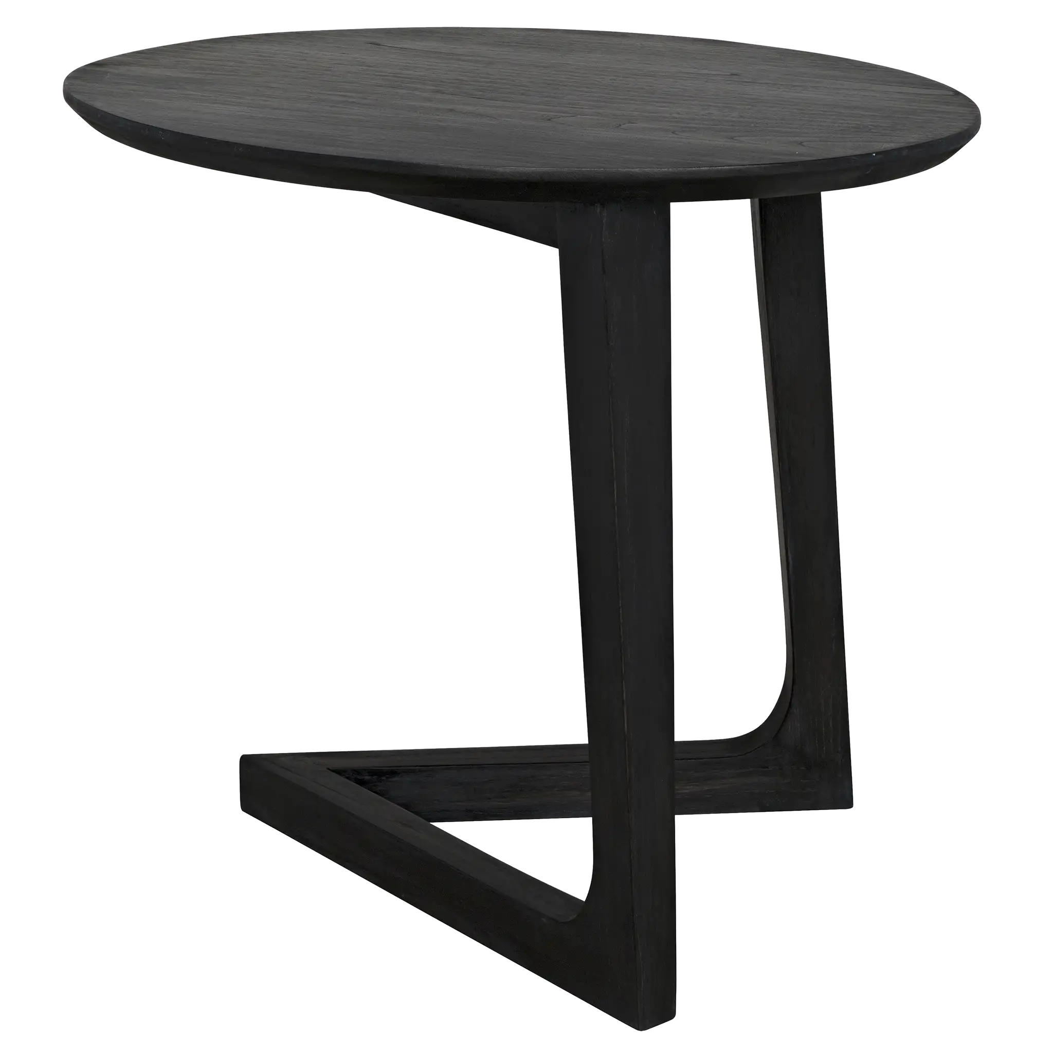 Cantilever Table, Charcoal Black in Charcoal Black — Noir Furniture