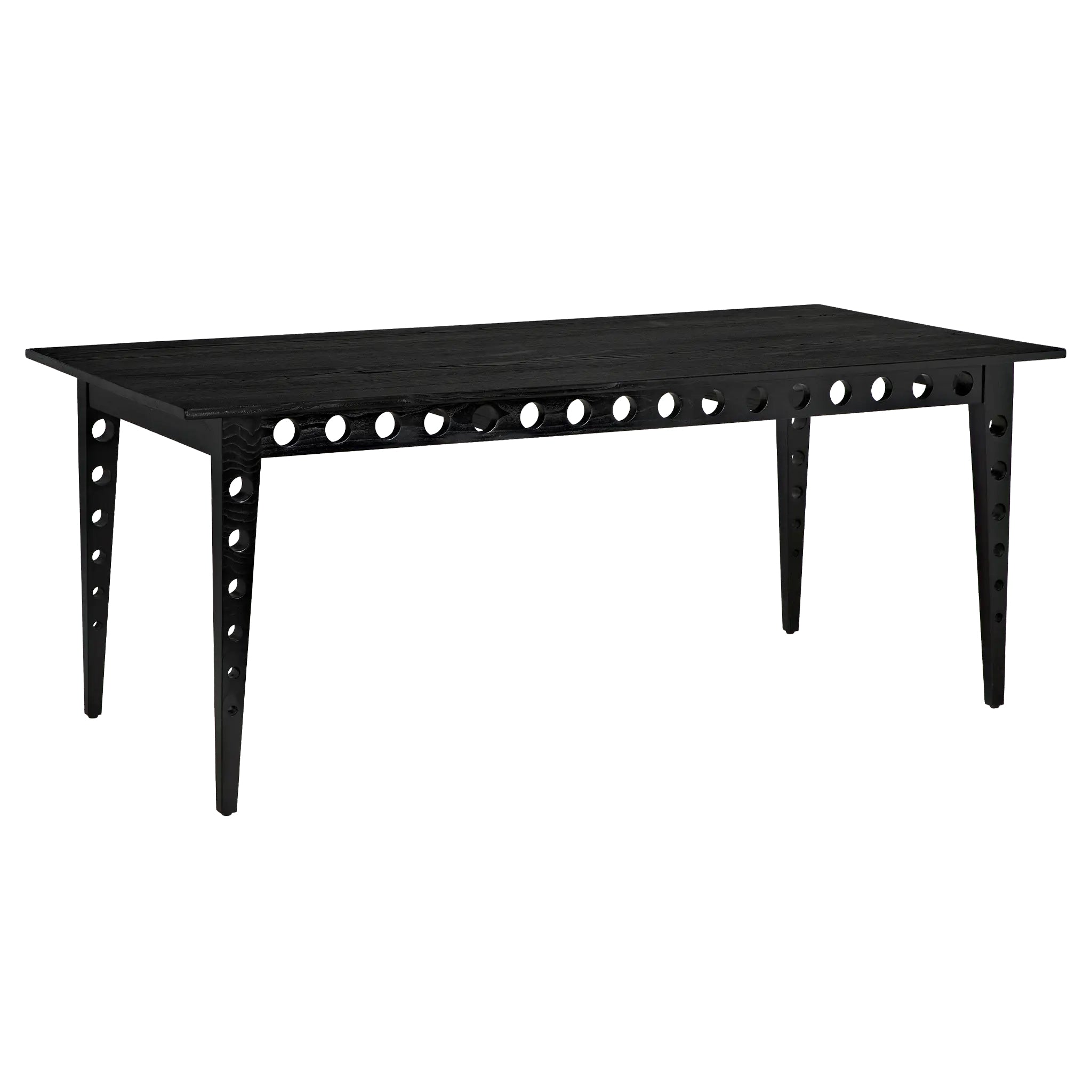 Pericles Table/Desk in Charcoal Black — Noir Furniture
