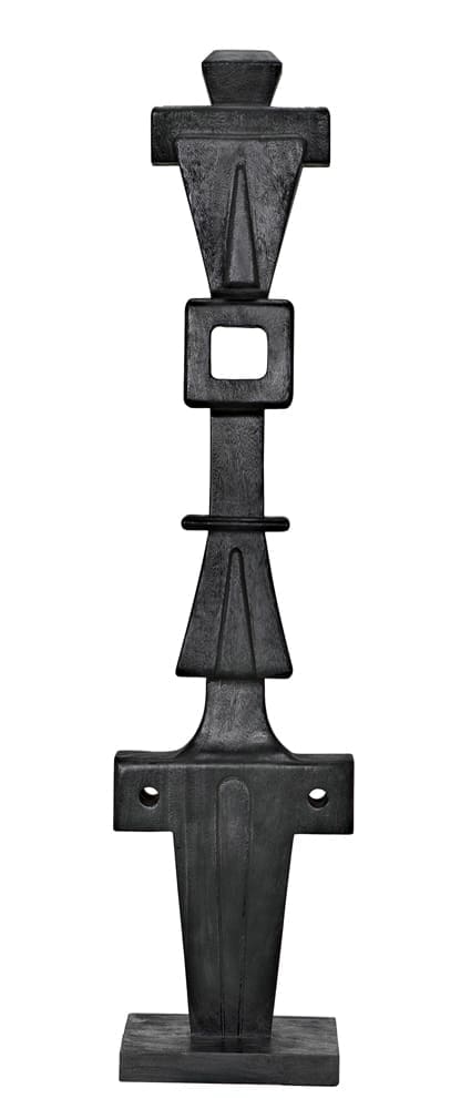 Brutus Statue in Burnt Black — Noir Furniture