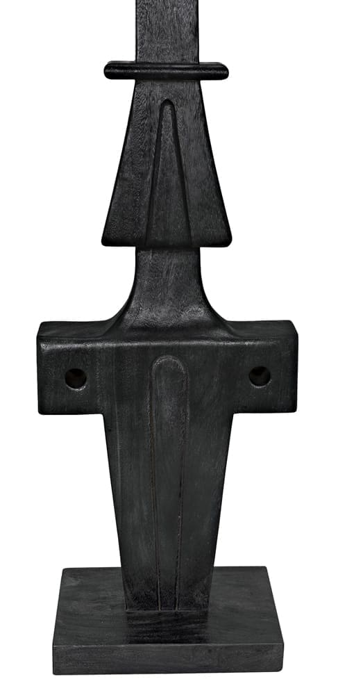 Brutus Statue in Burnt Black — Noir Furniture