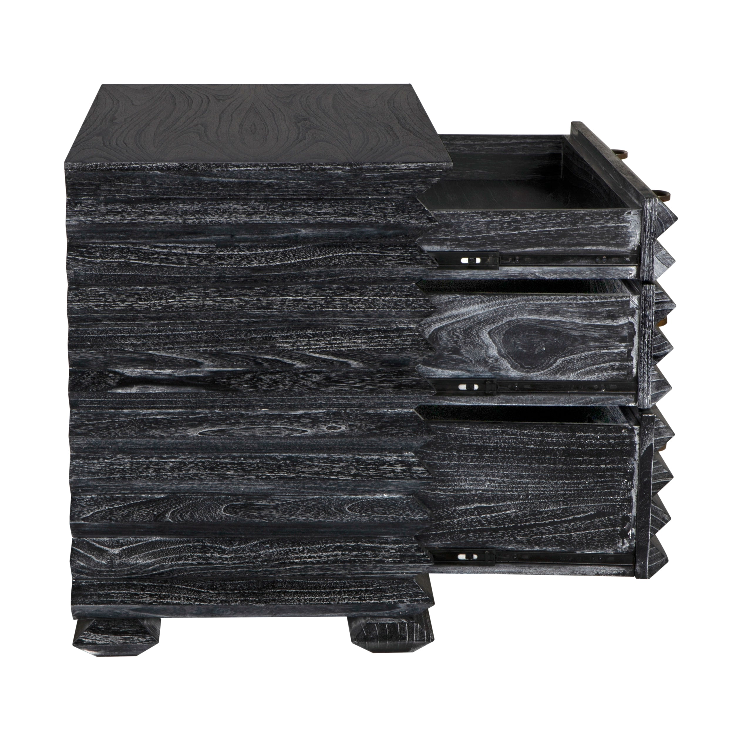 Tiago Chest in Cinder Black — Noir Furniture