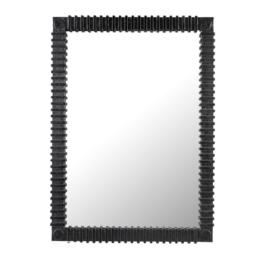 Rift Mirror, Charcoal Black in Charcoal Black — Noir Furniture