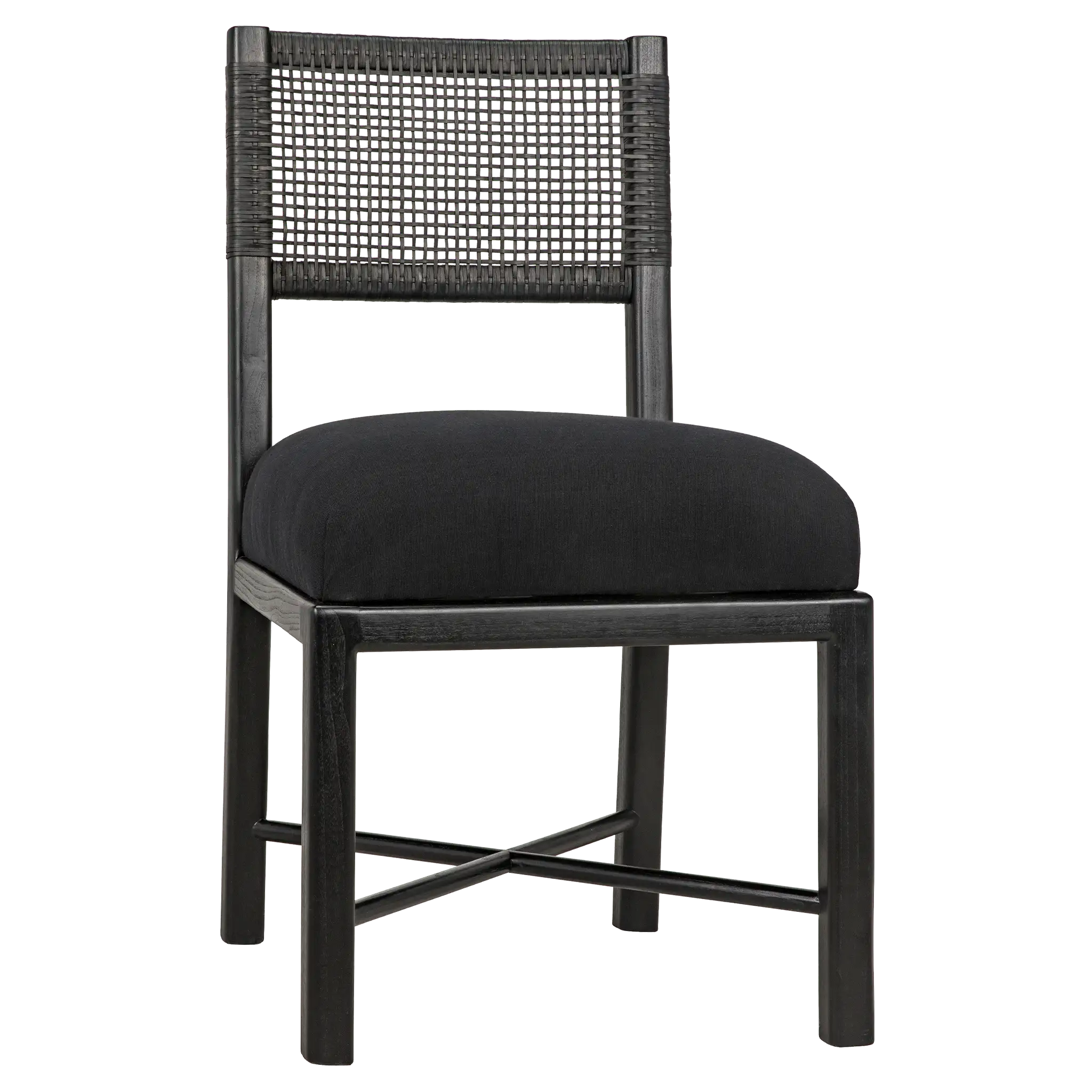 Lobos Chair, Charcoal Black in Charcoal Black — Noir Furniture