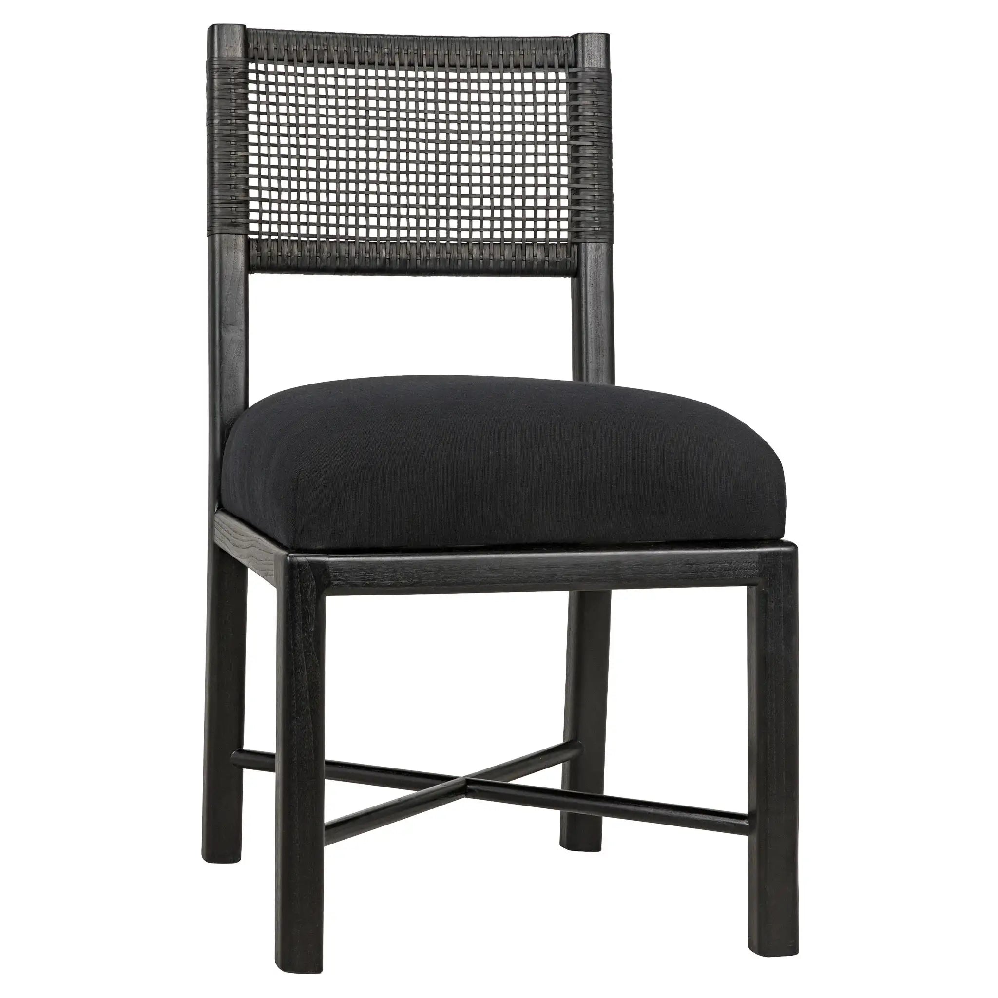 Lobos Chair, Charcoal Black in Charcoal Black — Noir Furniture