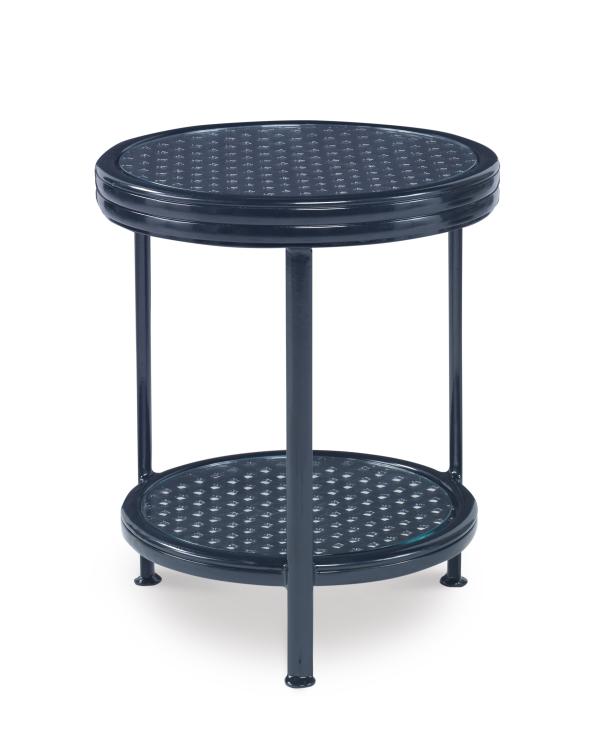 Augustine Metal Occasional Table W/Tempered Glass – Accent Tables by Century Furniture | Sutter & Vale