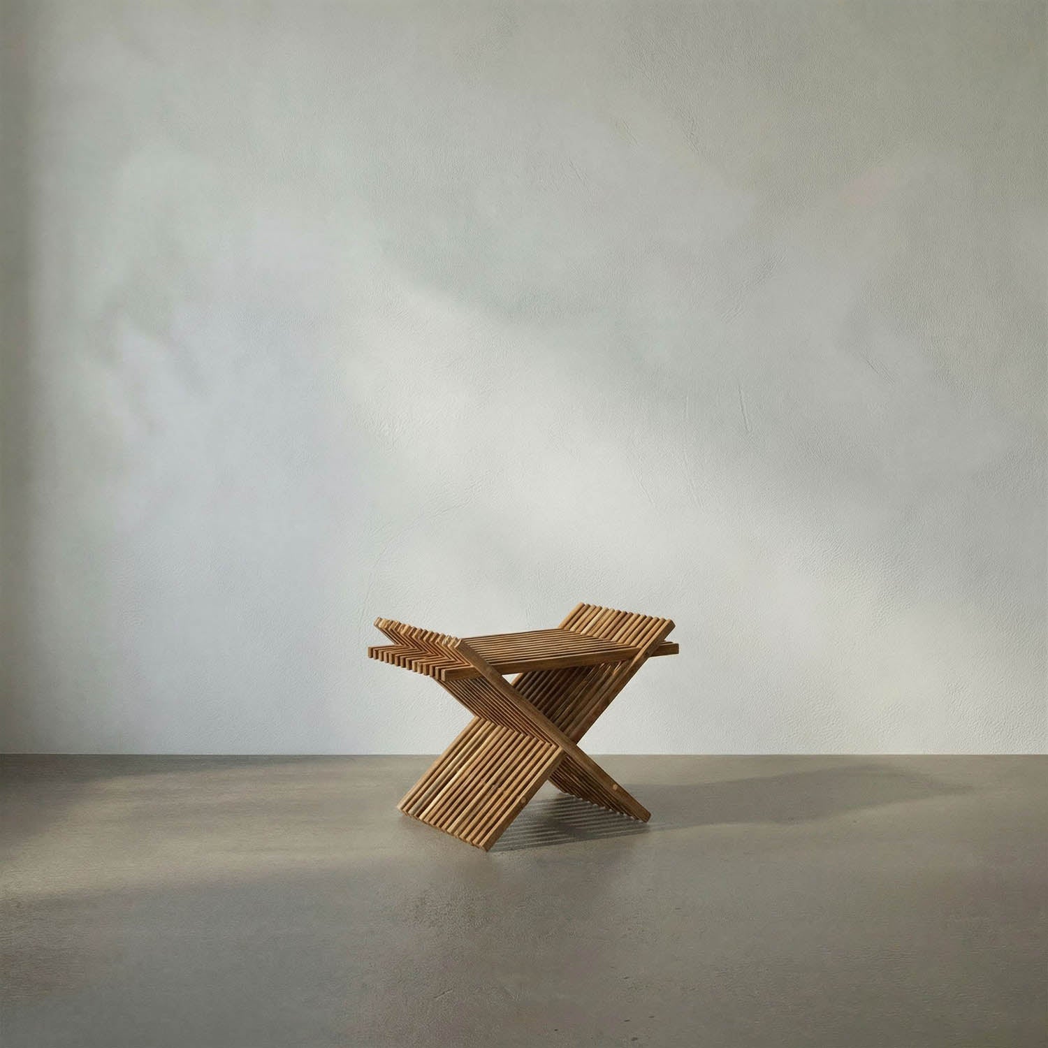 Dede Stool, Teak by Noir
