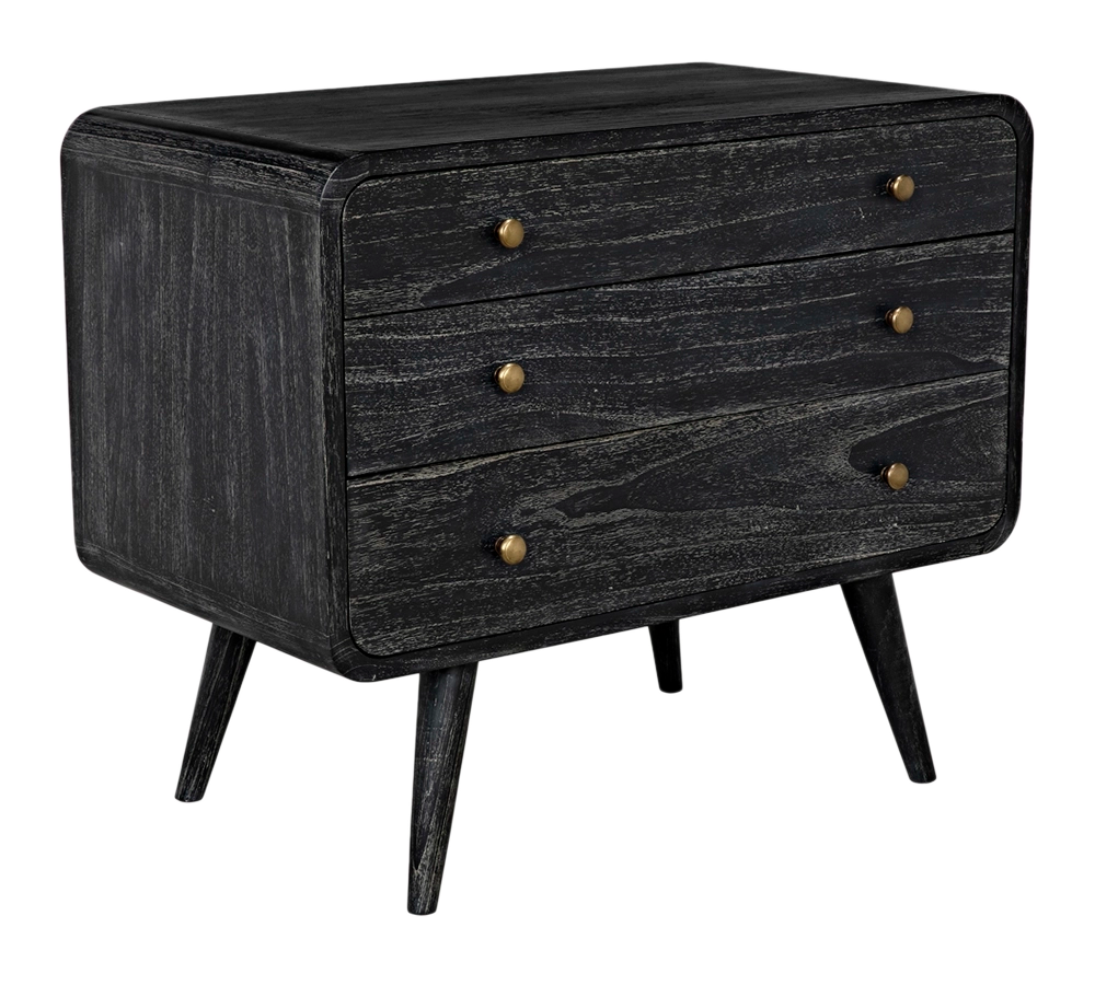 Bart Chest, Cinder Black in Cinder Black — Noir Furniture