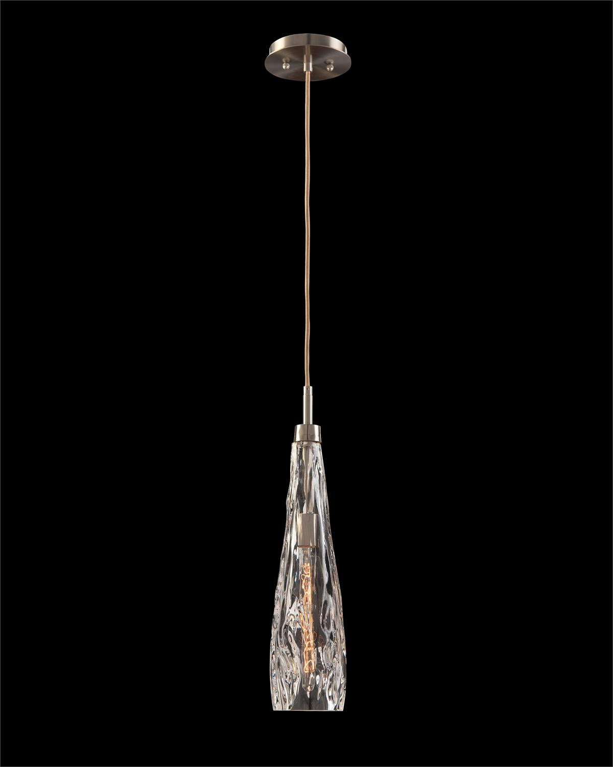 Handblown Glass Hanging Pendant