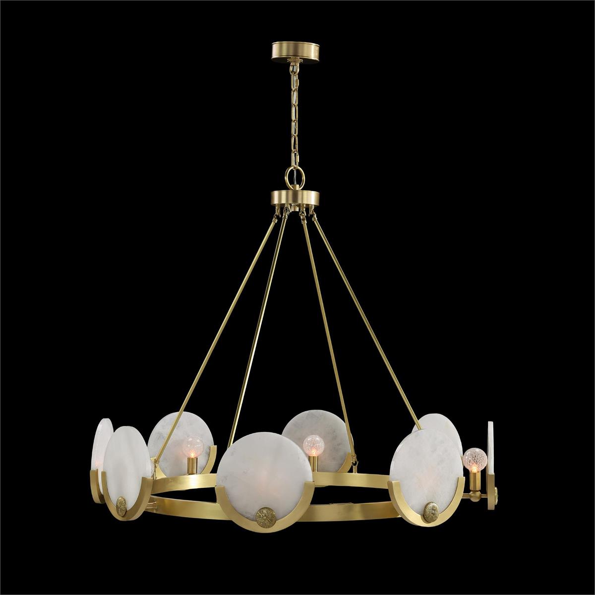 Astralis Eight-Light Chandelier – Ceiling Lighting by John Richard | Sutter & Vale