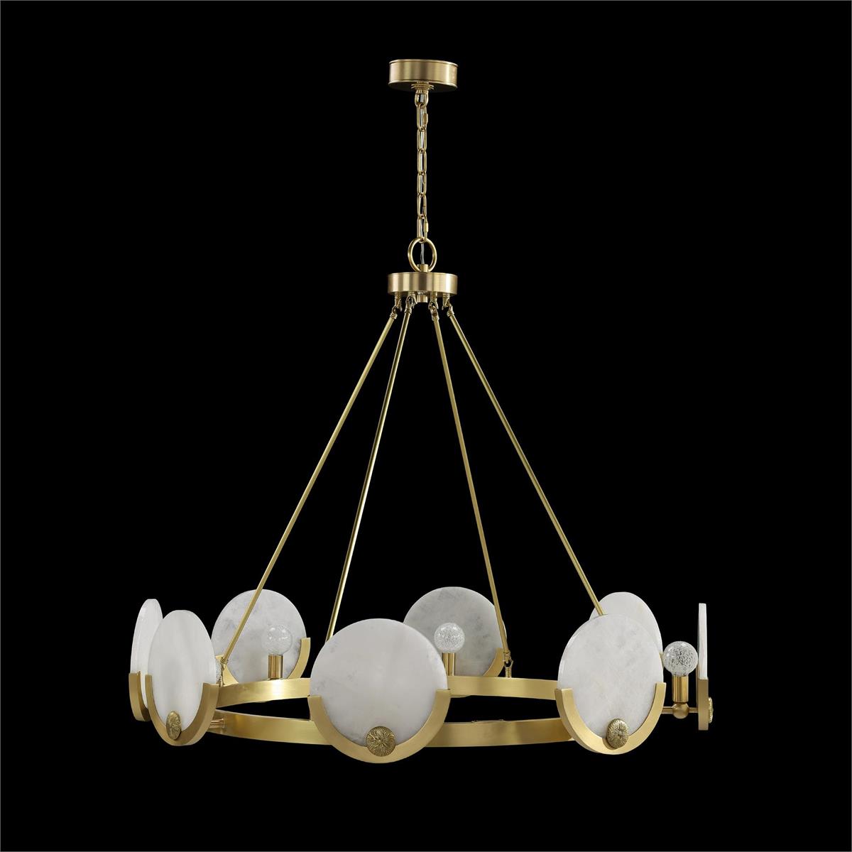 Astralis Eight-Light Chandelier – Ceiling Lighting by John Richard | Sutter & Vale