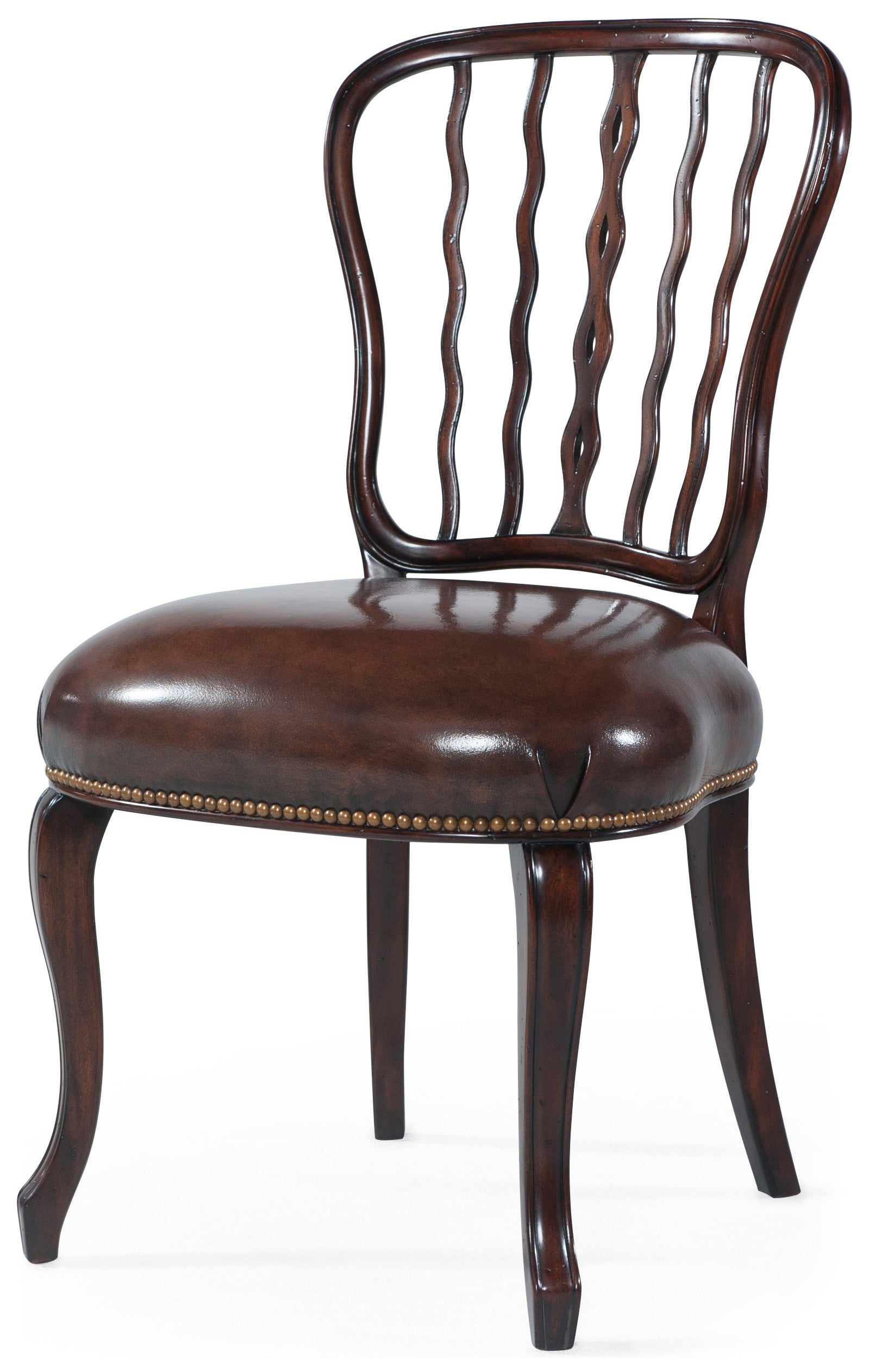 The Seddon Side chair in Mahogany - Theodore Alexander