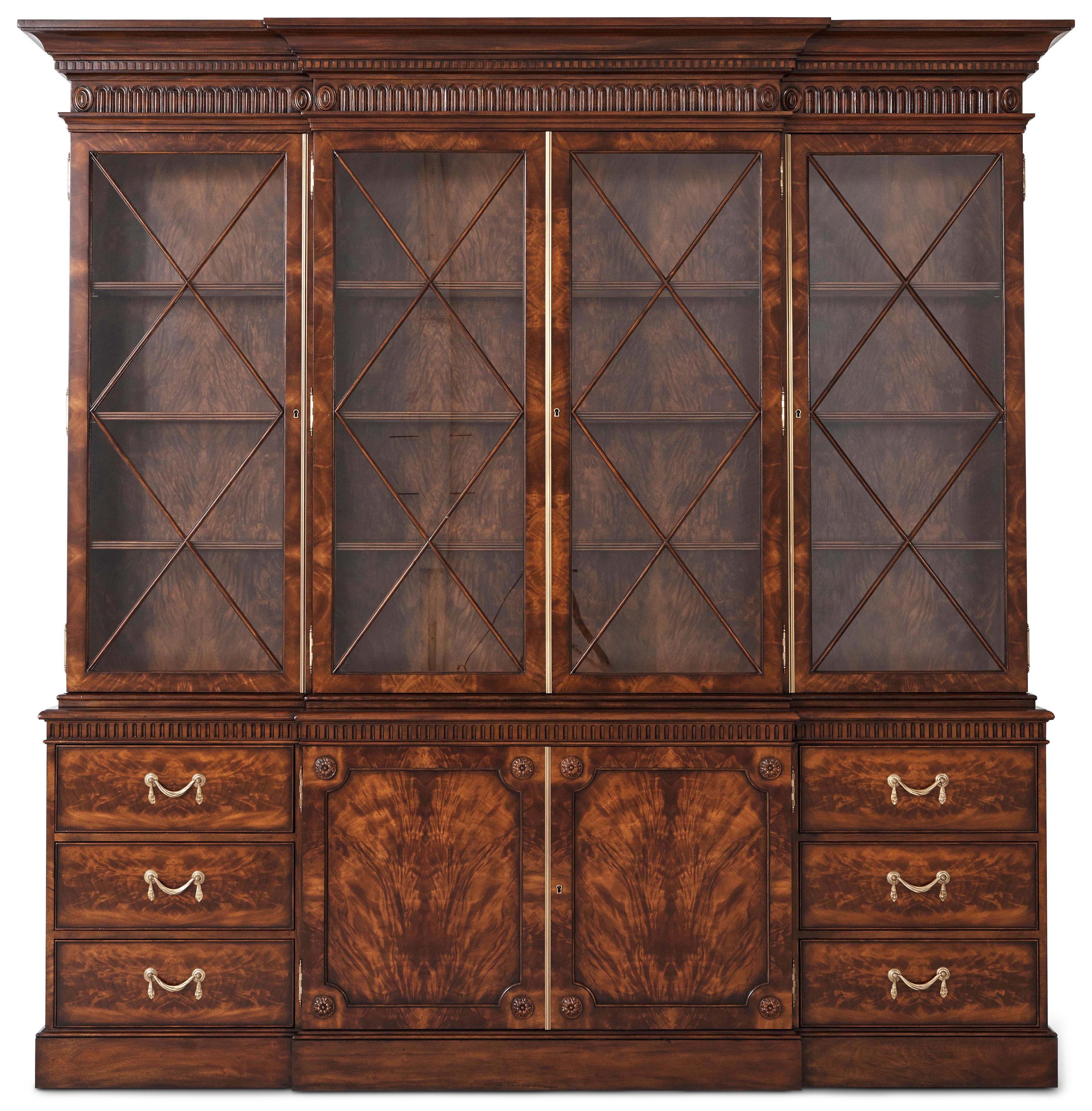 The Sunderland Room Cabinet in Flame Figured Veneer - Theodore Alexander