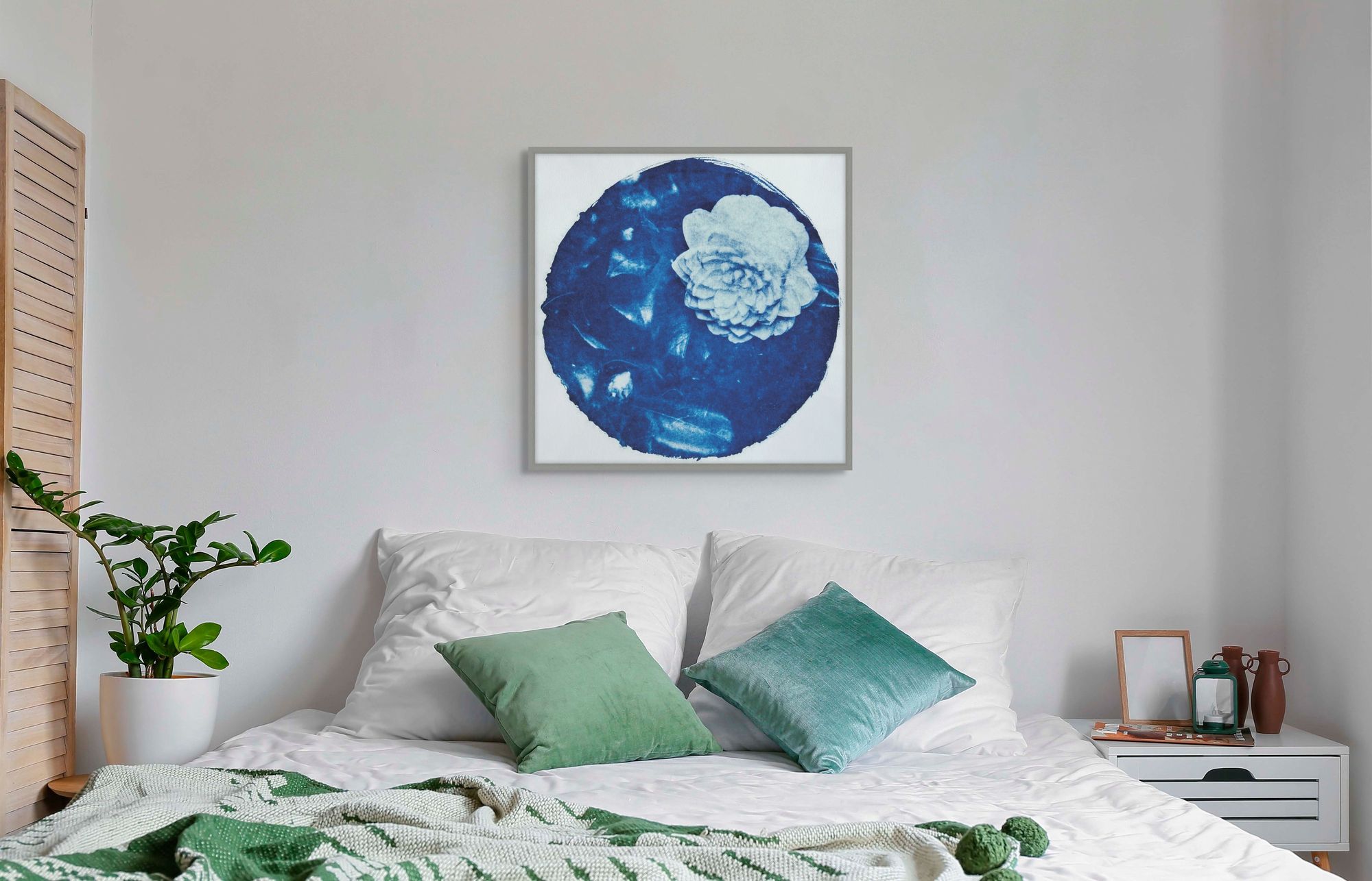Coupled Camelias 1 in a room