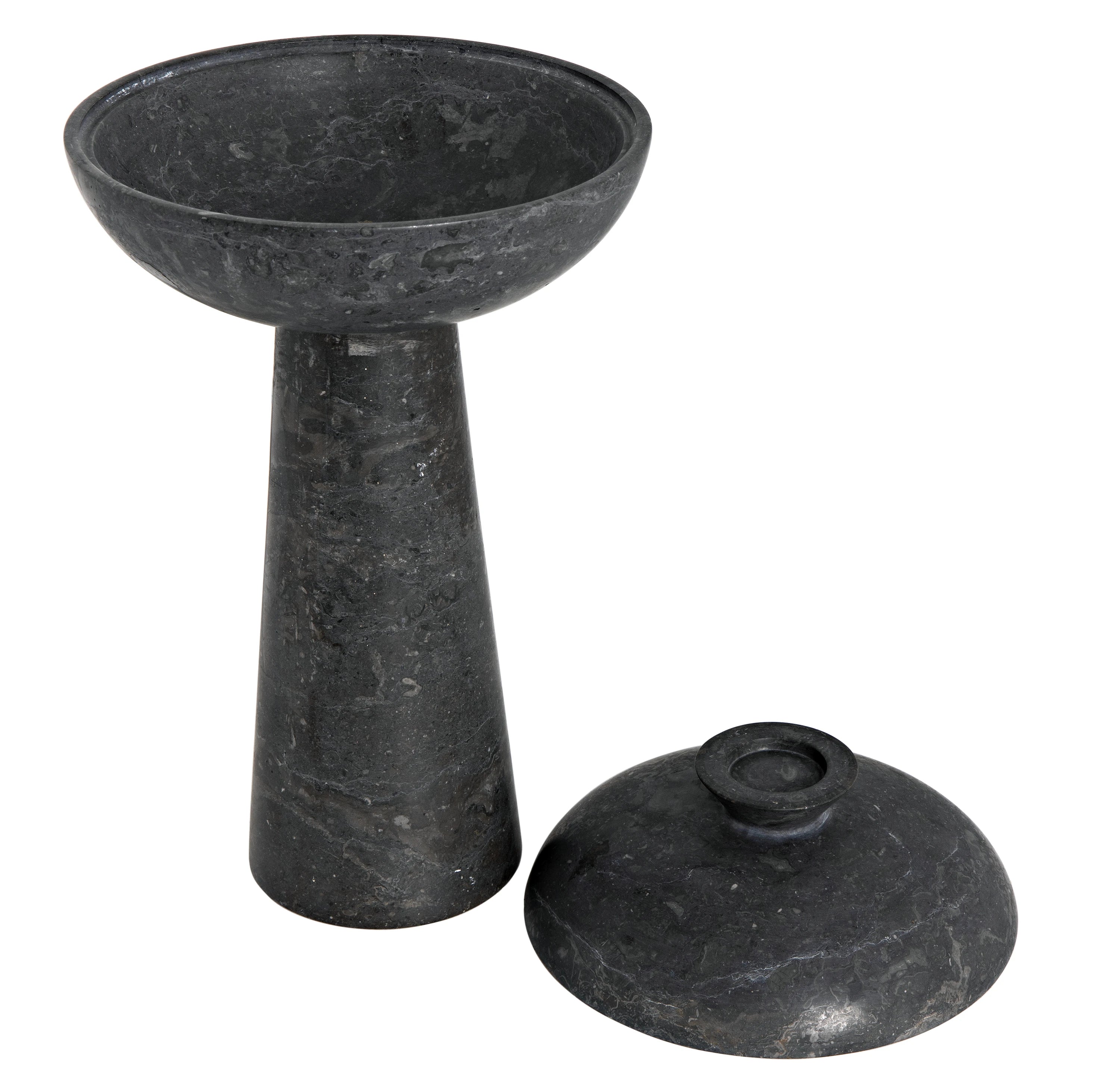 Guy, Set of 2 in Black Marble — Noir Furniture