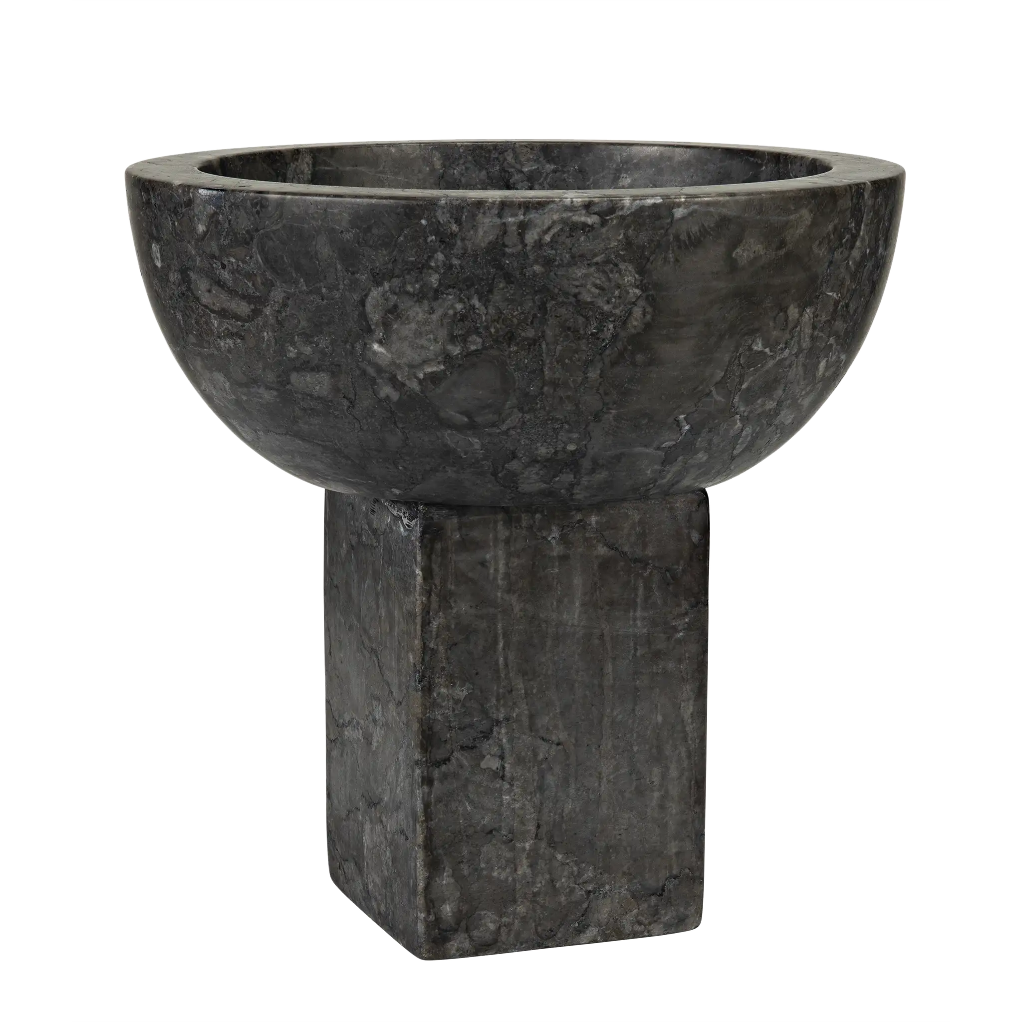 Zeta Bowl in Marble — Noir Furniture