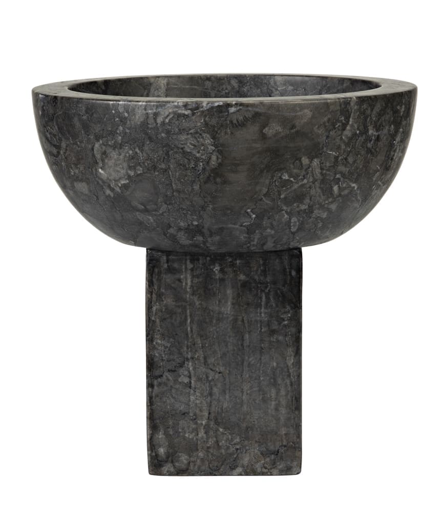 Zeta Bowl in Marble — Noir Furniture