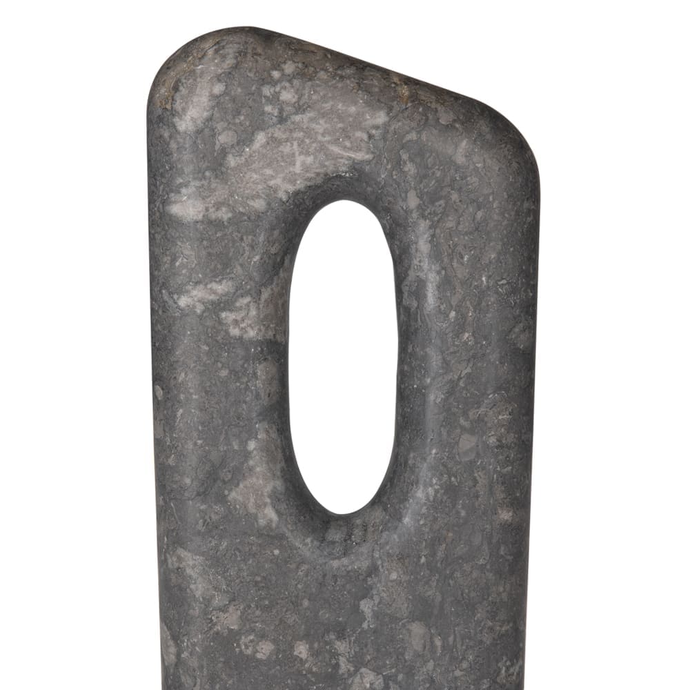 Flaubert Set of 2 in Black Marble and Matte Black — Noir Furniture