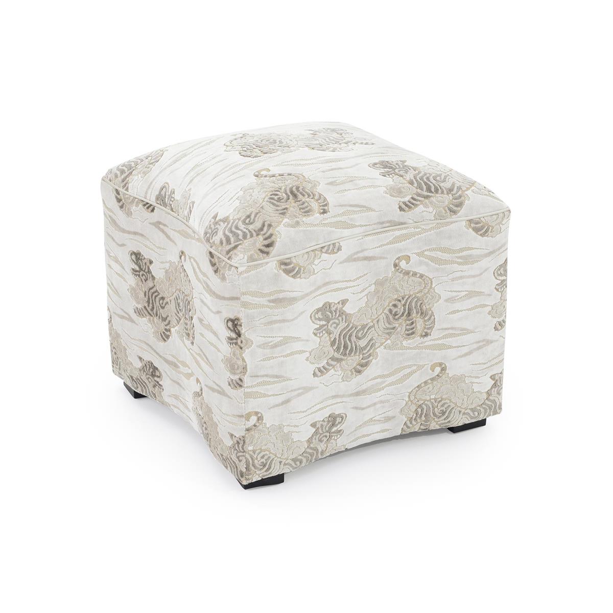 Curved Ottoman - 5022 – Art by John Richard | Sutter & Vale