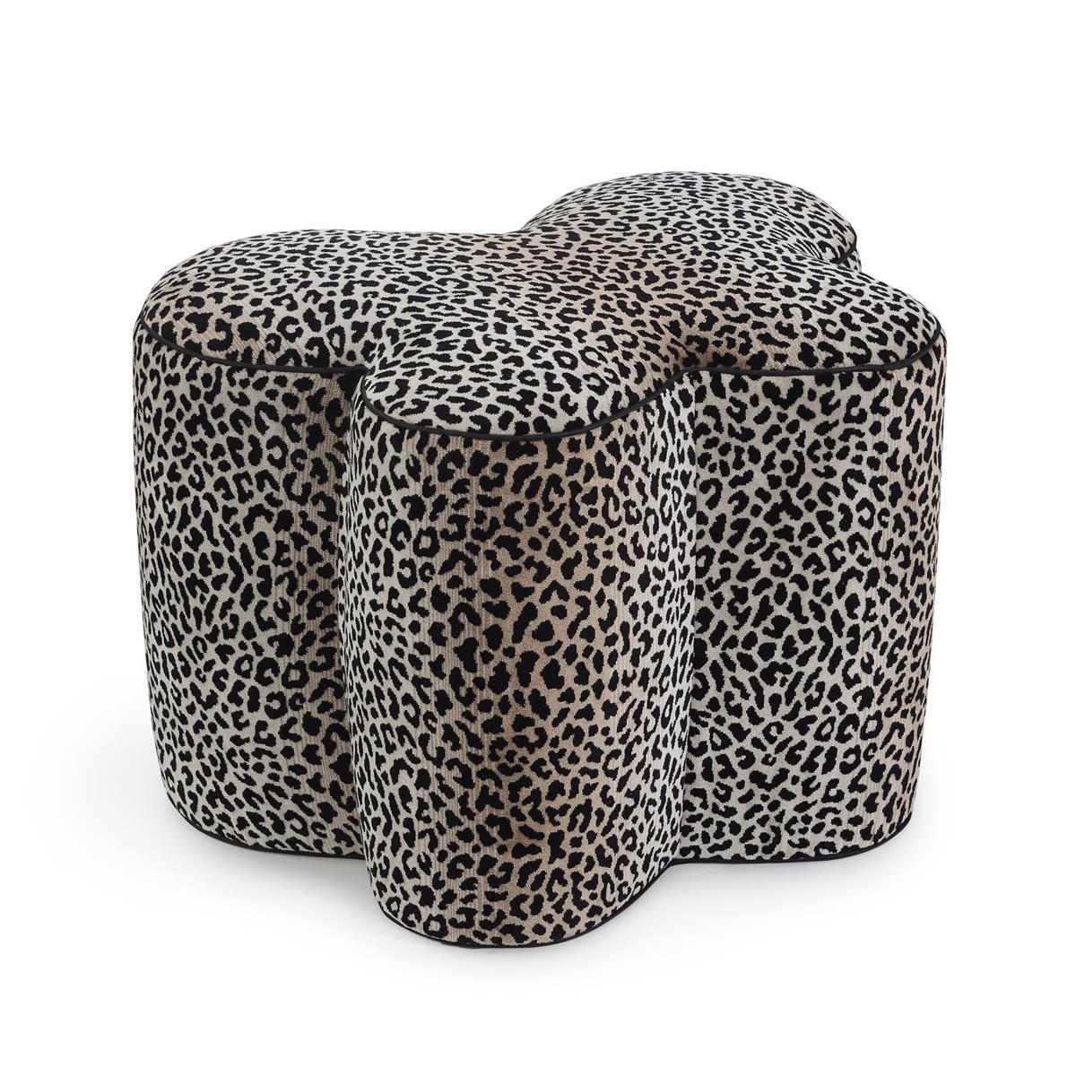 Mariposa Small Ottoman – Art by John Richard | Sutter & Vale