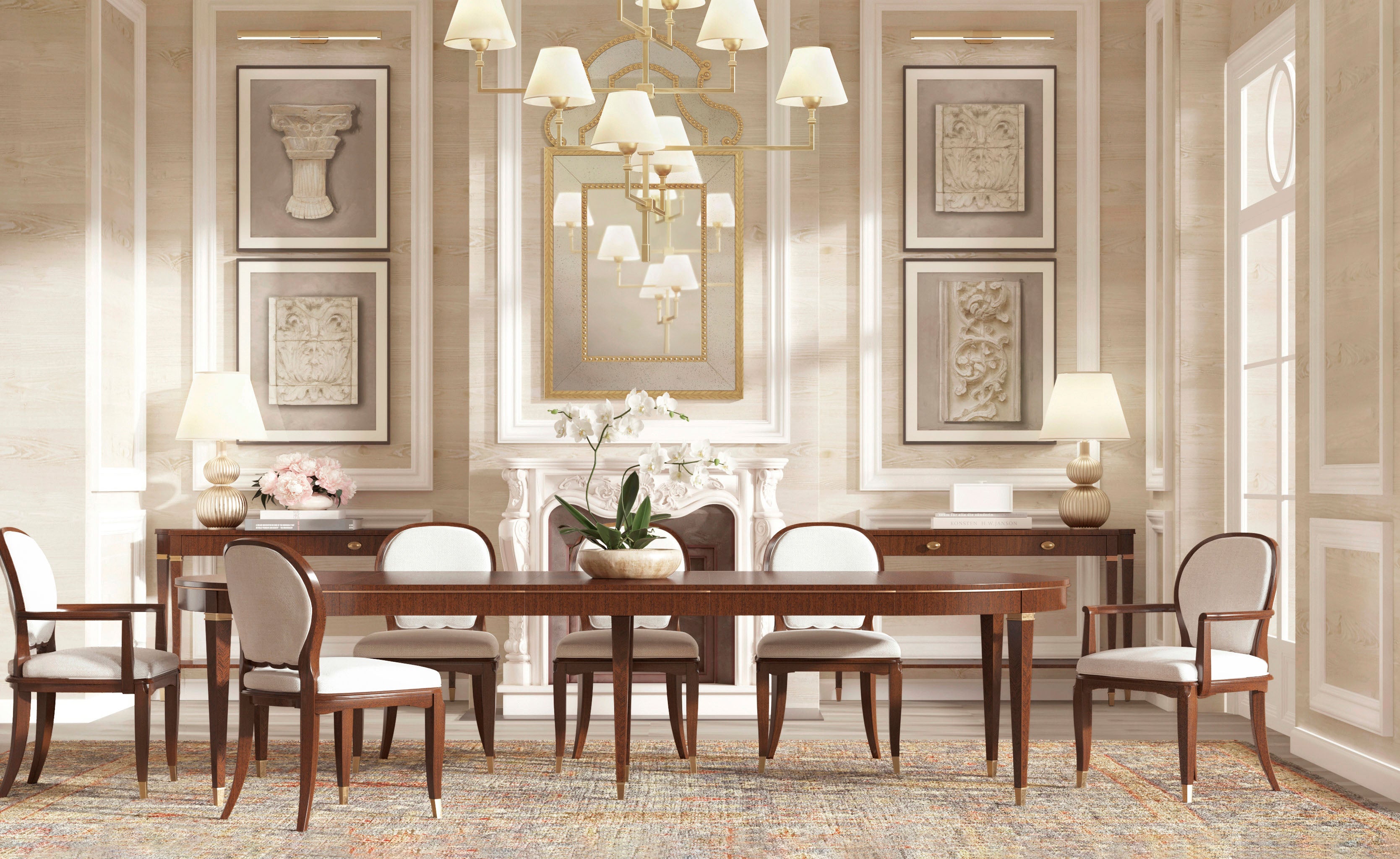 Shelley Dining Table – Dining Tables by Theodore Alexander | Sutter & Vale