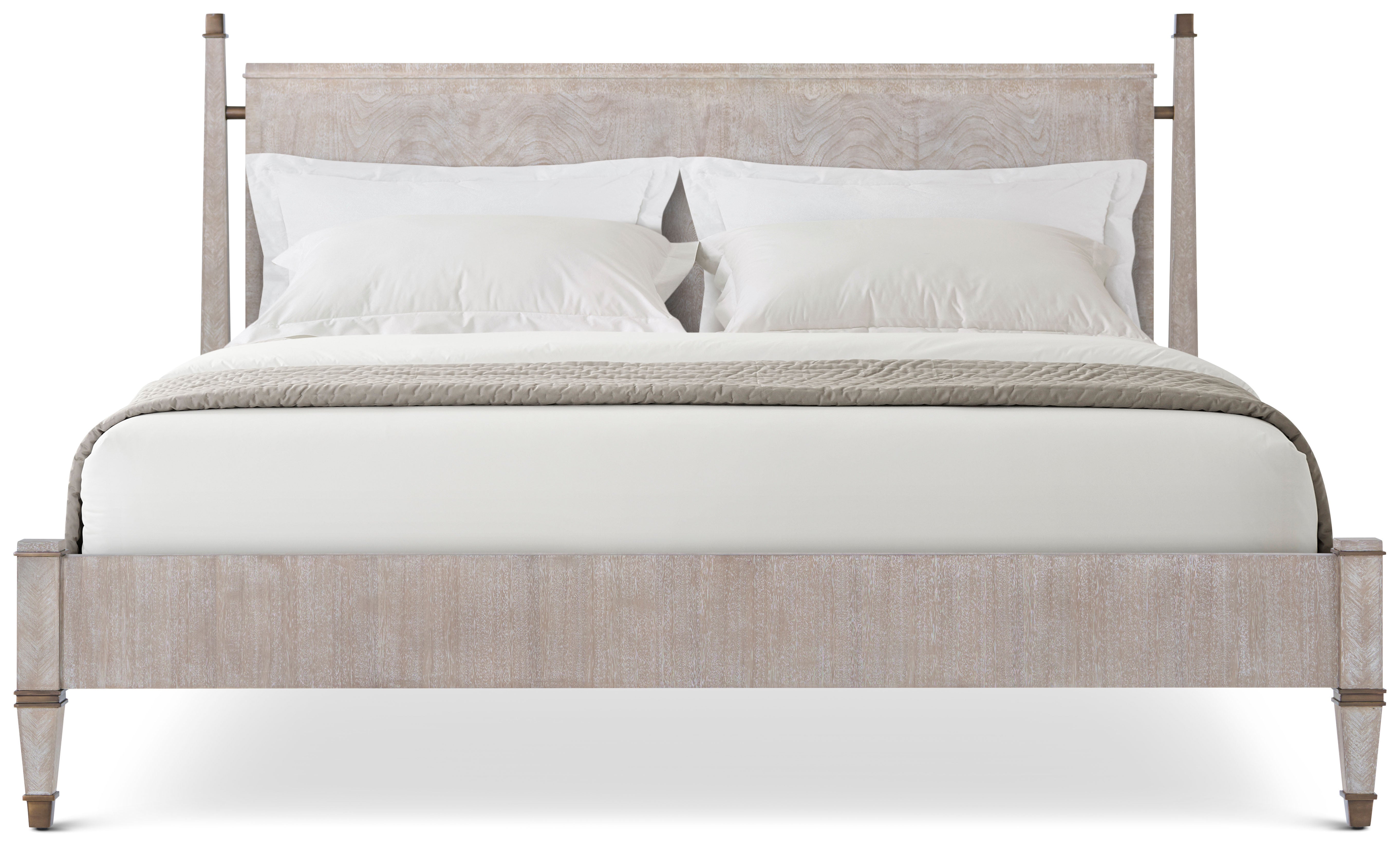 Markos Wooden US King Bed