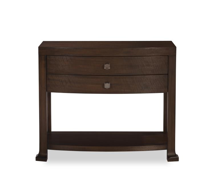 Cline Bowfront Nightstand - Brunette – Nightstands by Century Furniture | Sutter & Vale