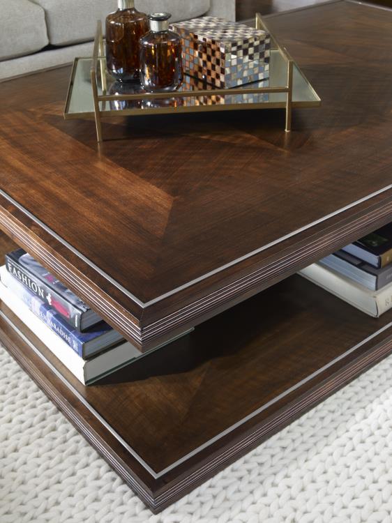 Kirkwood Cocktail Table - Brunette – Coffee Tables by Century Furniture | Sutter & Vale