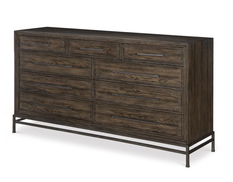 Benton Dresser - Brown Rustic – Dressers by Century Furniture | Sutter & Vale