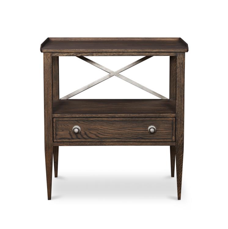 William Nightstand - Brown Rustic – Nightstands by Century Furniture | Sutter & Vale