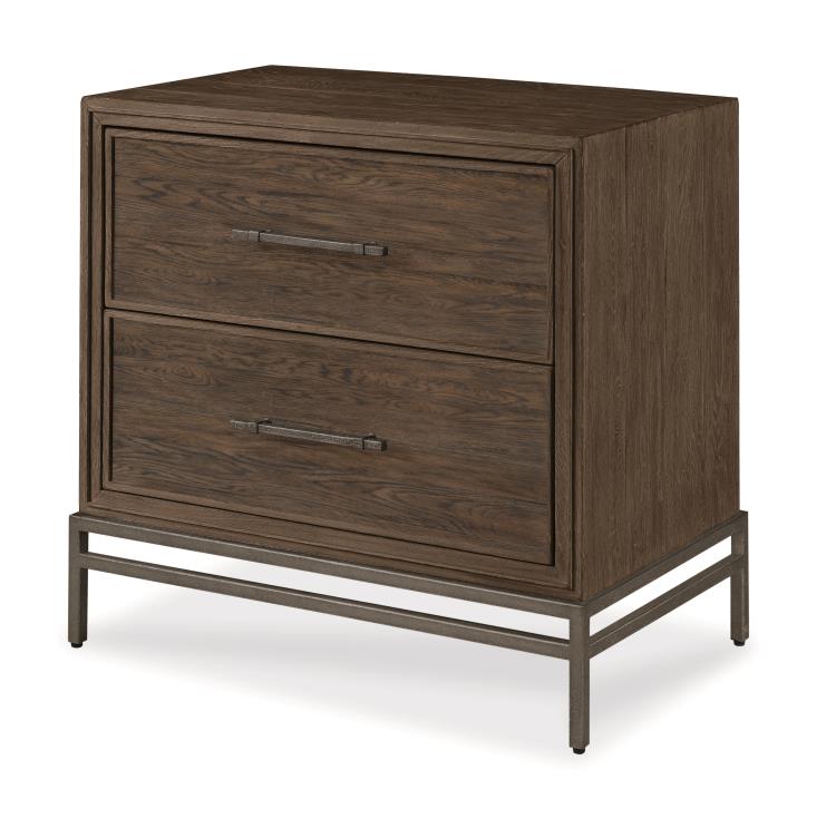 Benton Nightstand - Brown Rustic – Nightstands by Century Furniture | Sutter & Vale