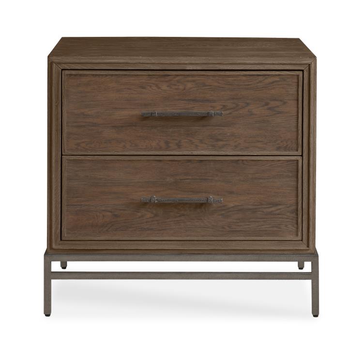 Benton Nightstand - Brown Rustic – Nightstands by Century Furniture | Sutter & Vale