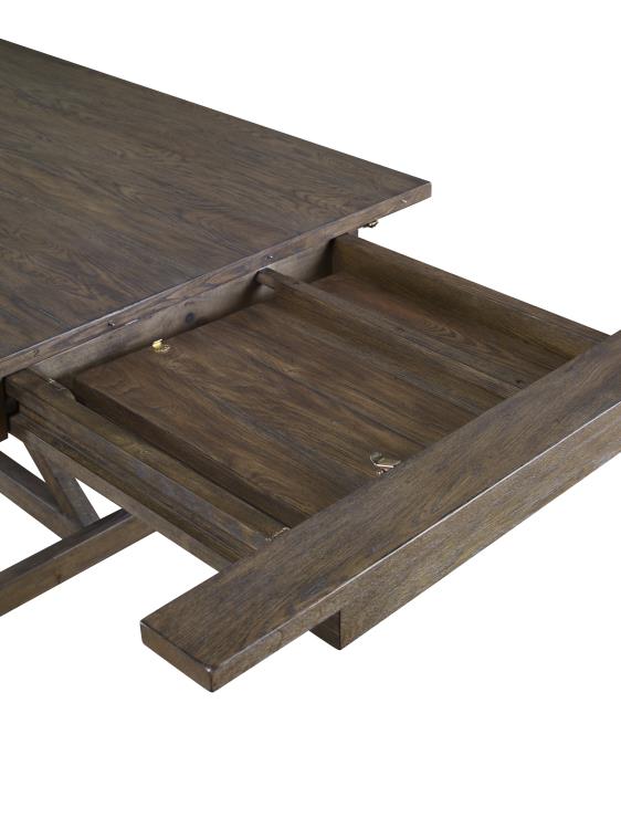 Walton Dining Table - Brown Rustic by Century Furniture