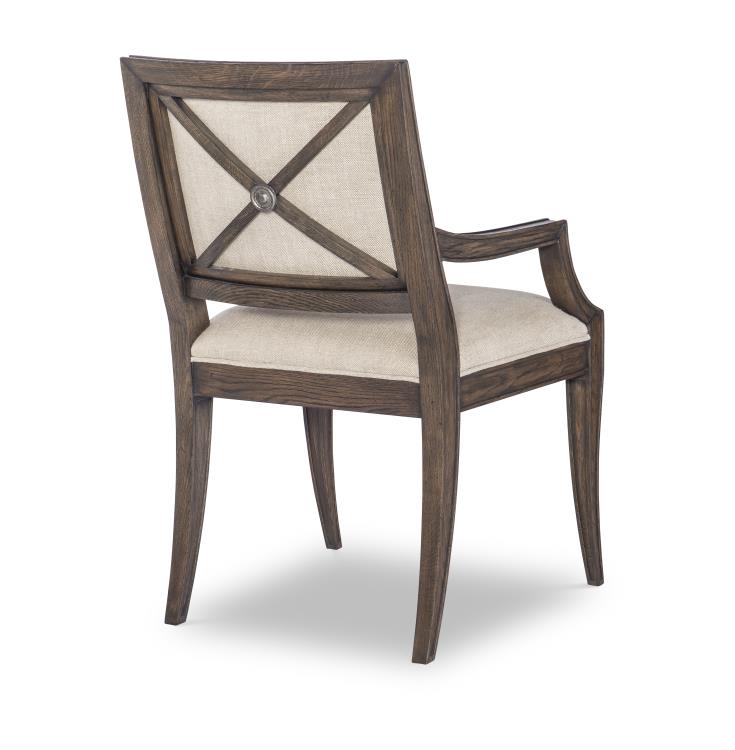 Bailey Arm Chair - Brown Rustic – Dining Chairs by Century Furniture | Sutter & Vale
