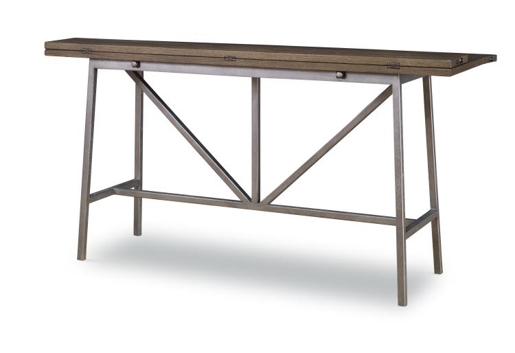 Phillip Flip-Top Table - Brown Rustic – Consoles by Century Furniture | Sutter & Vale