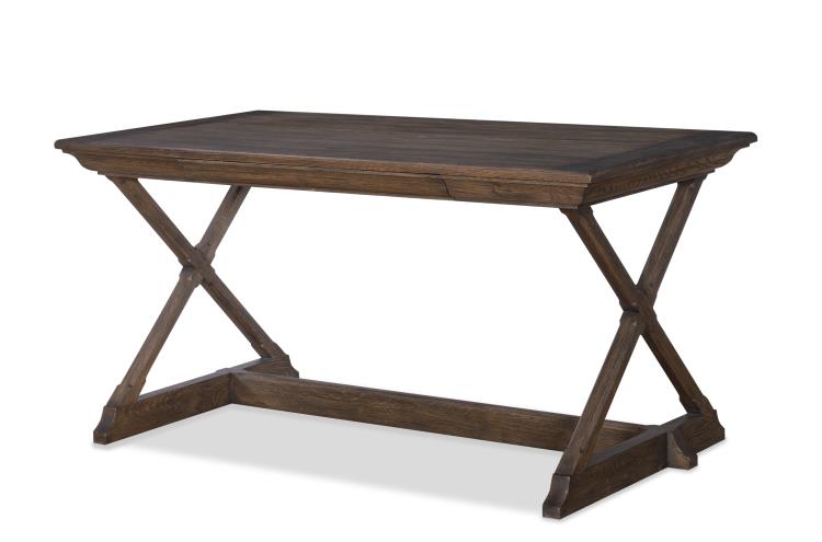 Seth Writing Desk - Brown Rustic – Writing Desks by Century Furniture | Sutter & Vale